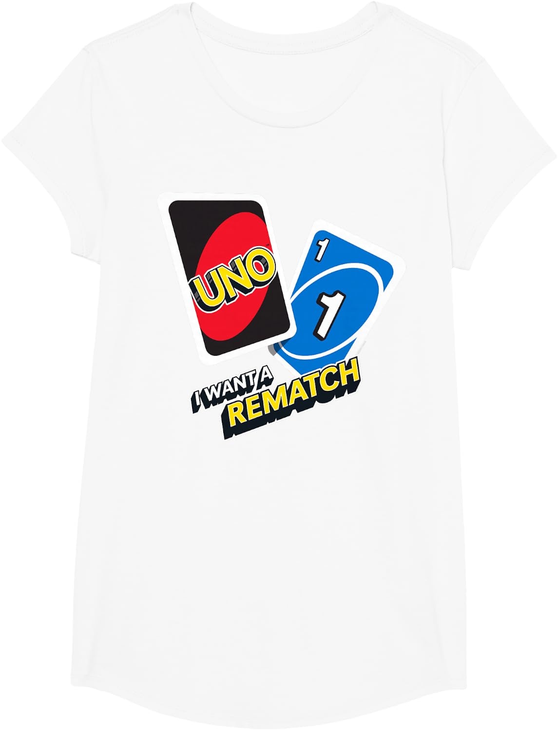 image:imageUNO I Want a Rematch TShirtWhite
