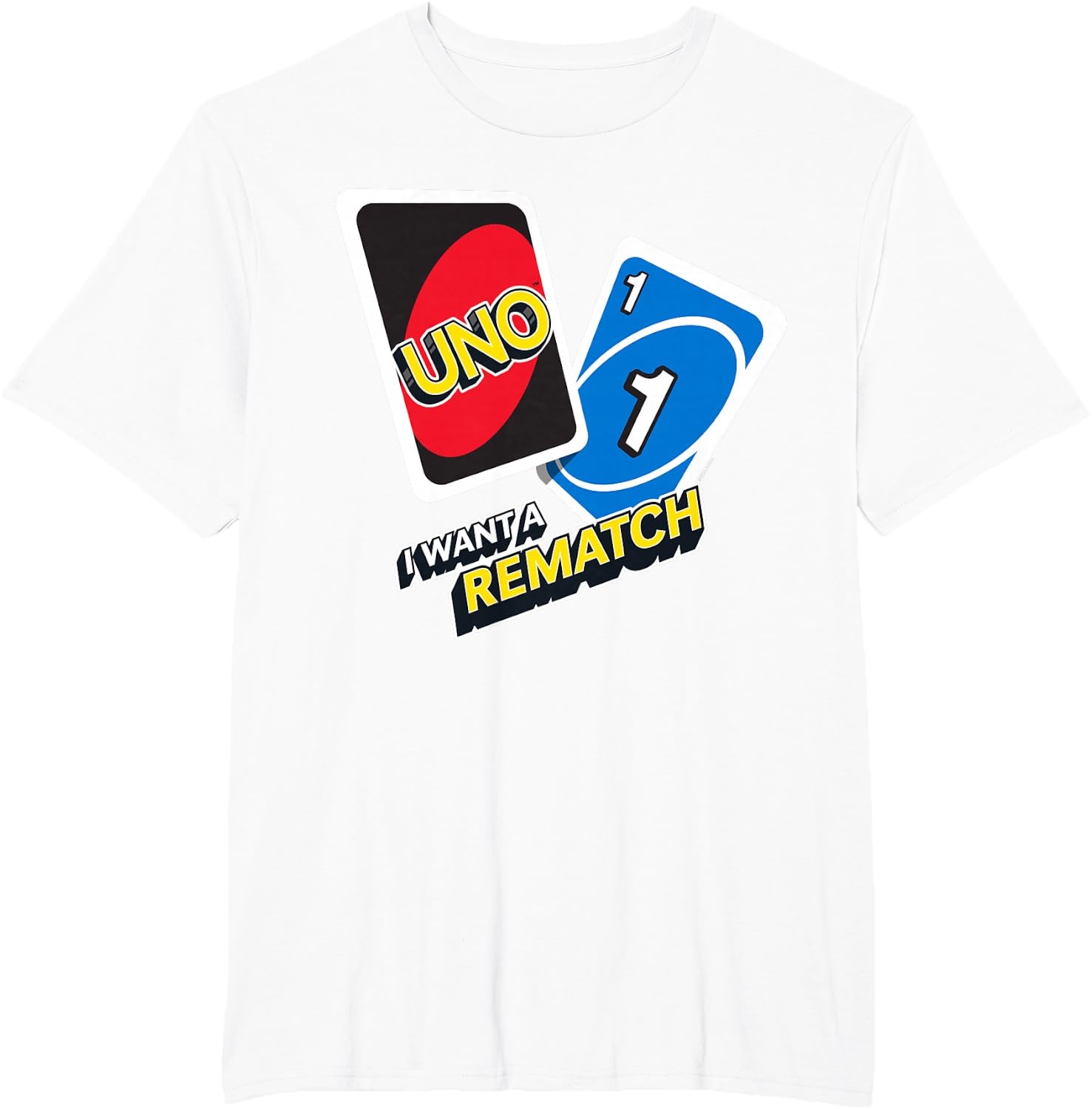 image:imageUNO I Want a Rematch TShirtWhite