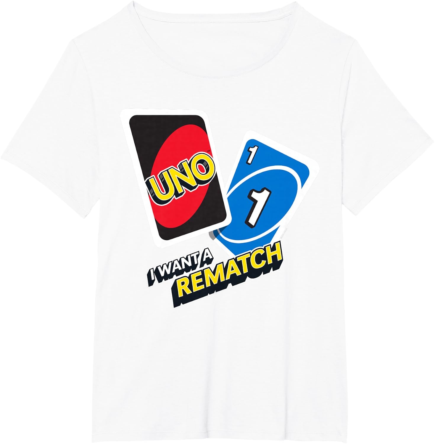 image:imageUNO I Want a Rematch TShirtWhite