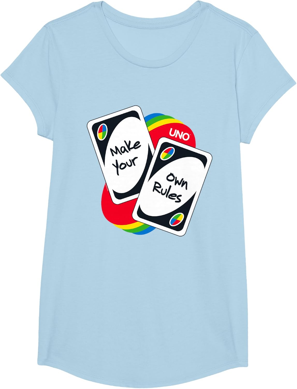 image:imageUNO Make Your Own Rules TShirtBaby Blue