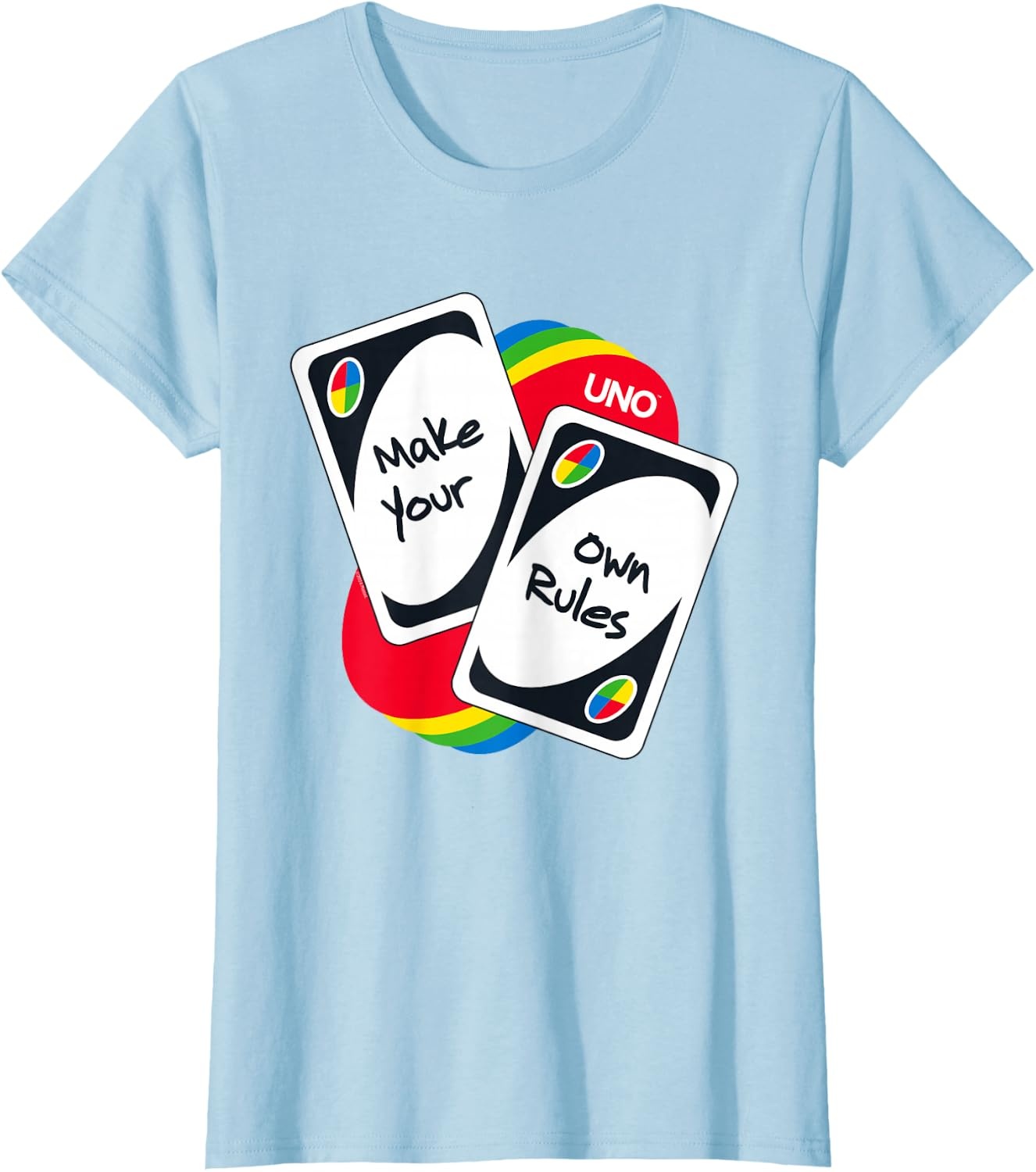 image:imageUNO Make Your Own Rules TShirtBaby Blue