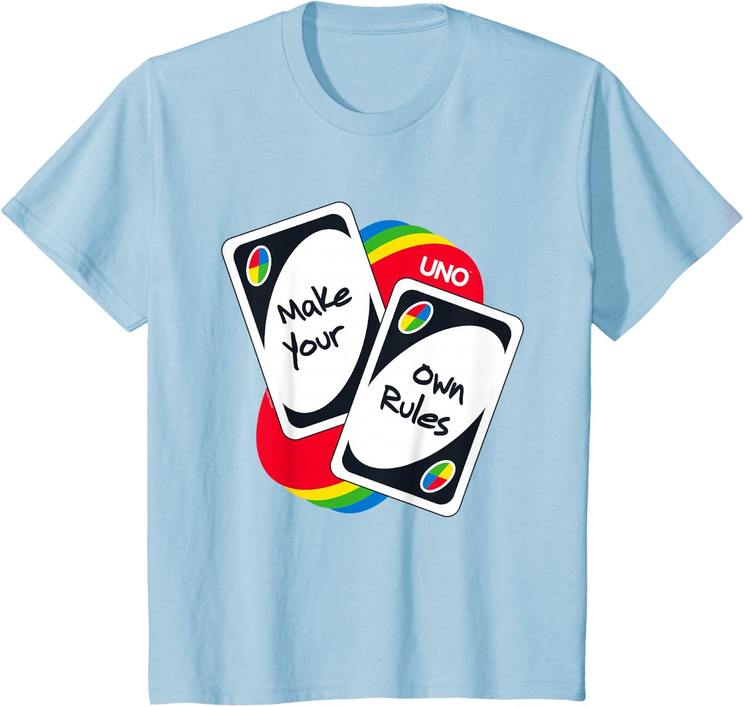 image:imageUNO Make Your Own Rules TShirtBaby Blue