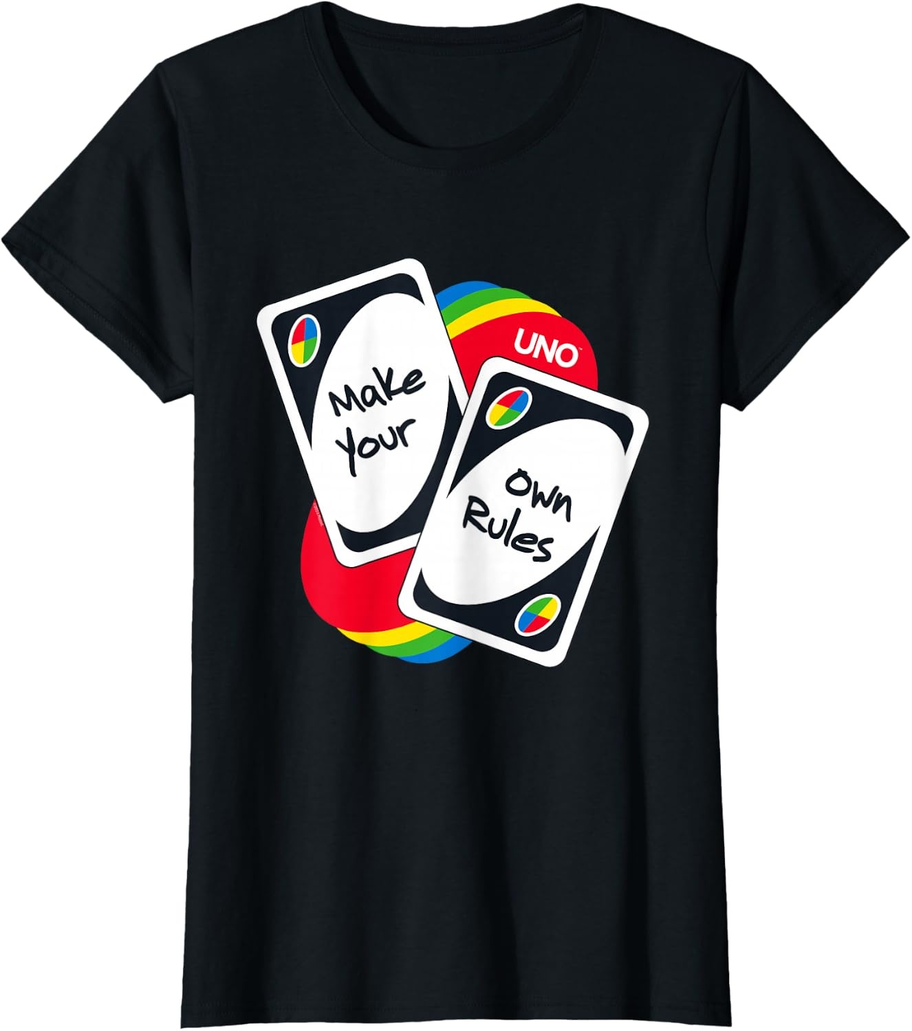 image:imageUNO Make Your Own Rules TShirtBlack