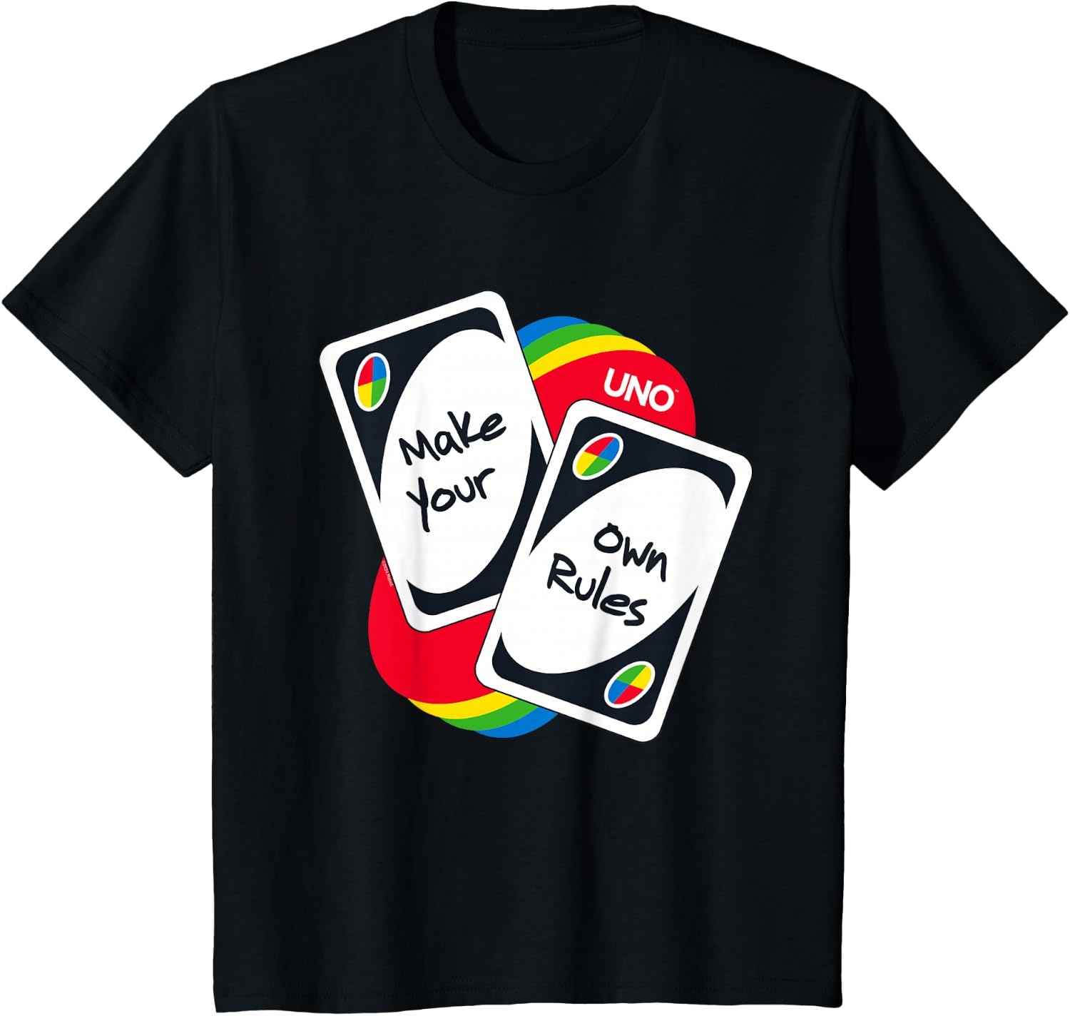 image:imageUNO Make Your Own Rules TShirtBlack