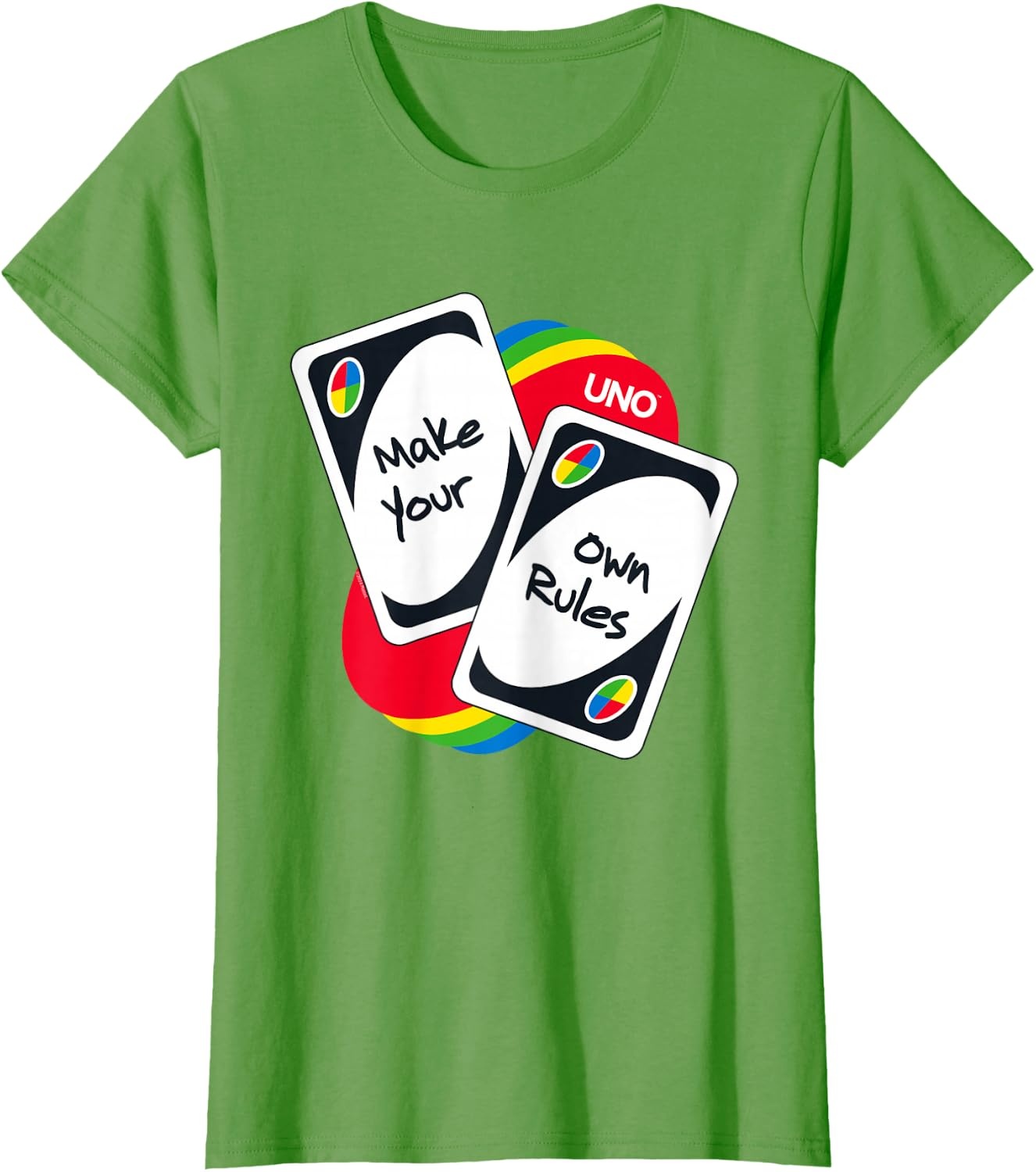 image:imageUNO Make Your Own Rules TShirtGrass Green
