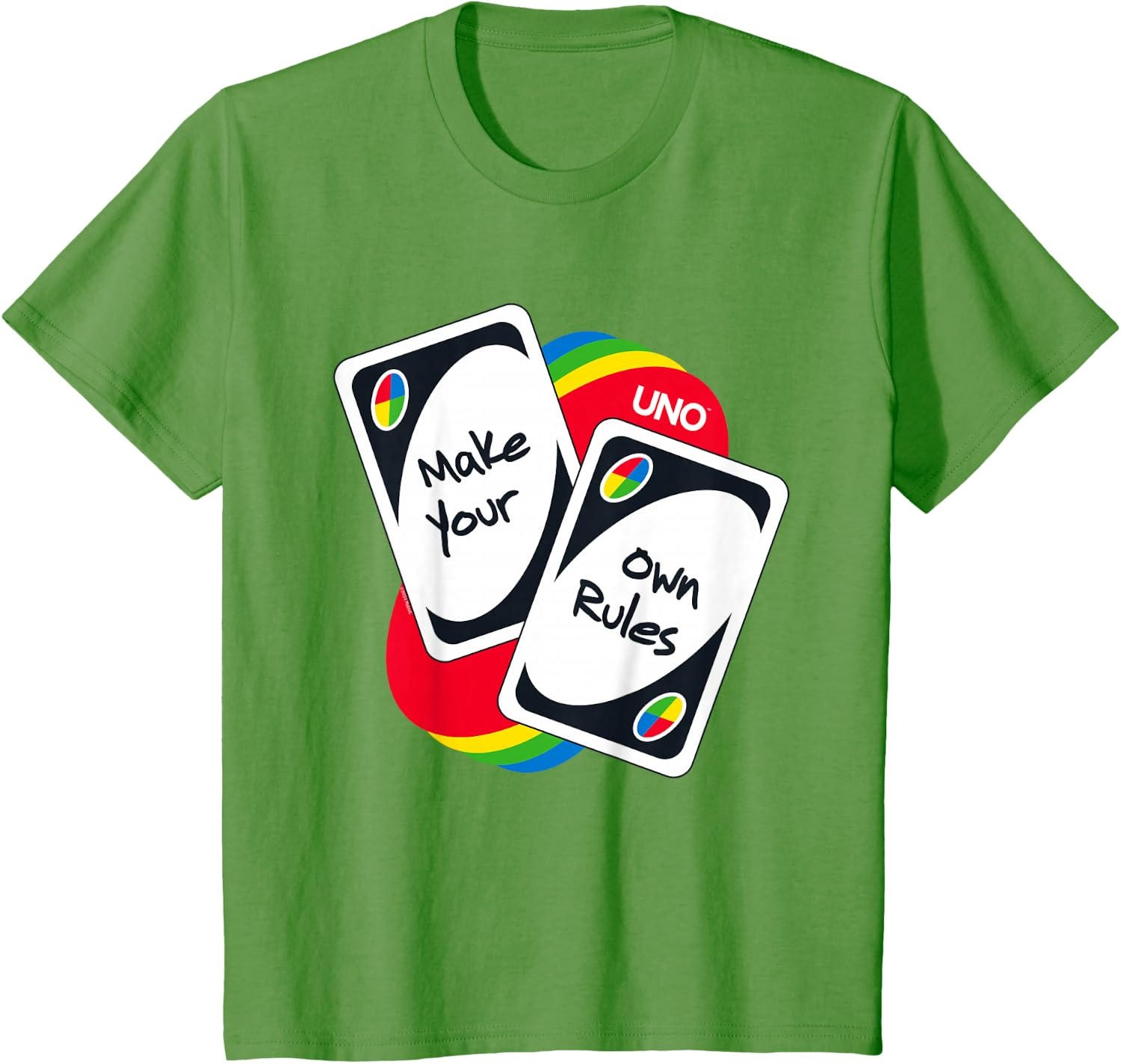 image:imageUNO Make Your Own Rules TShirtGrass Green