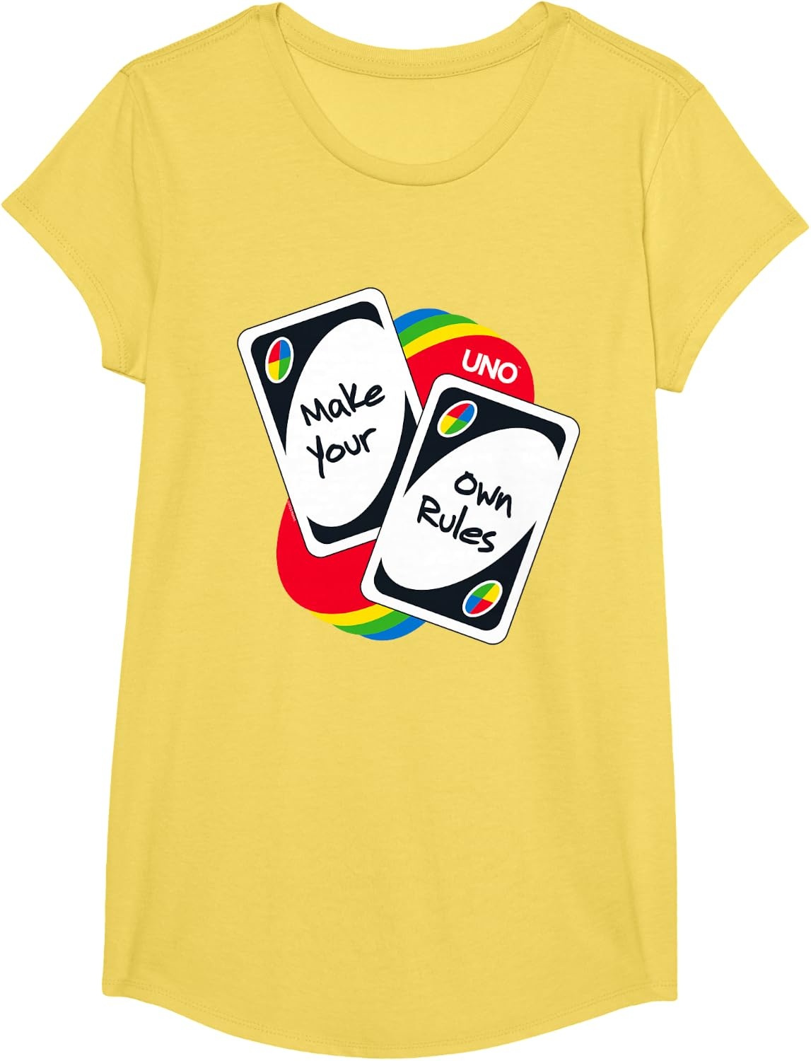 image:imageUNO Make Your Own Rules TShirtLemon Yellow