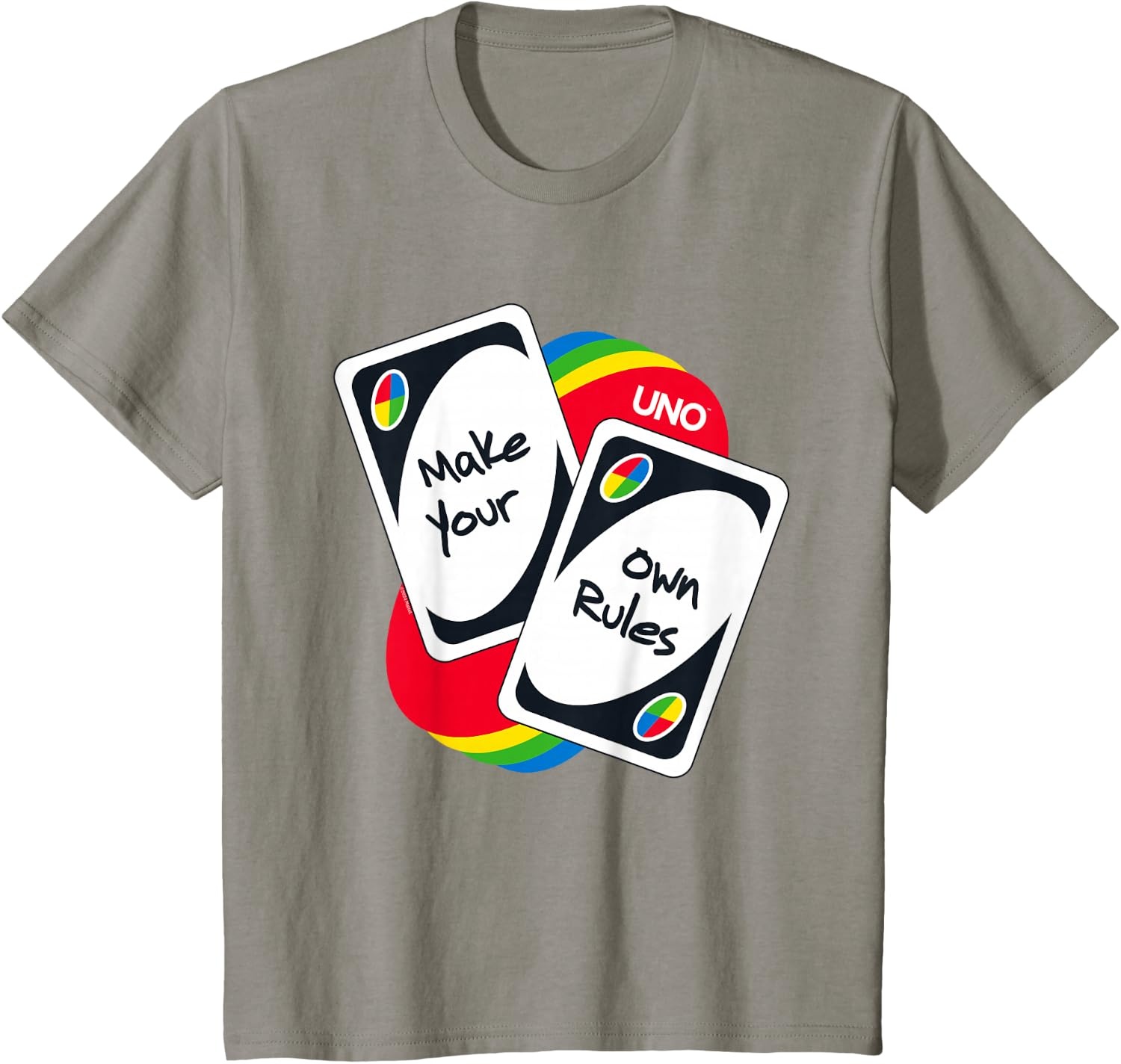 image:imageUNO Make Your Own Rules TShirtSlate Grey