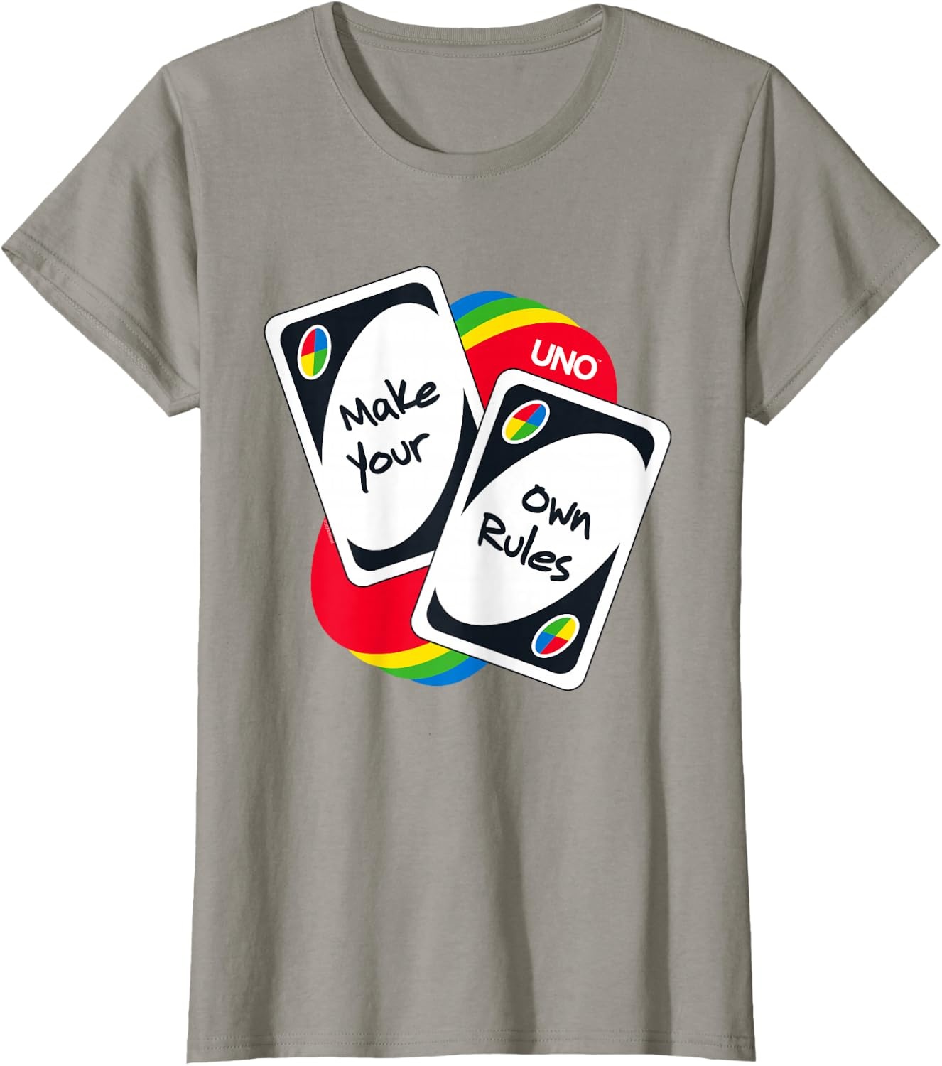 image:imageUNO Make Your Own Rules TShirtSlate Grey