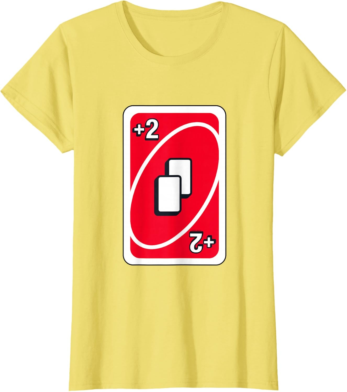 image:imageUNO Red Draw Two Card TShirtLemon Yellow