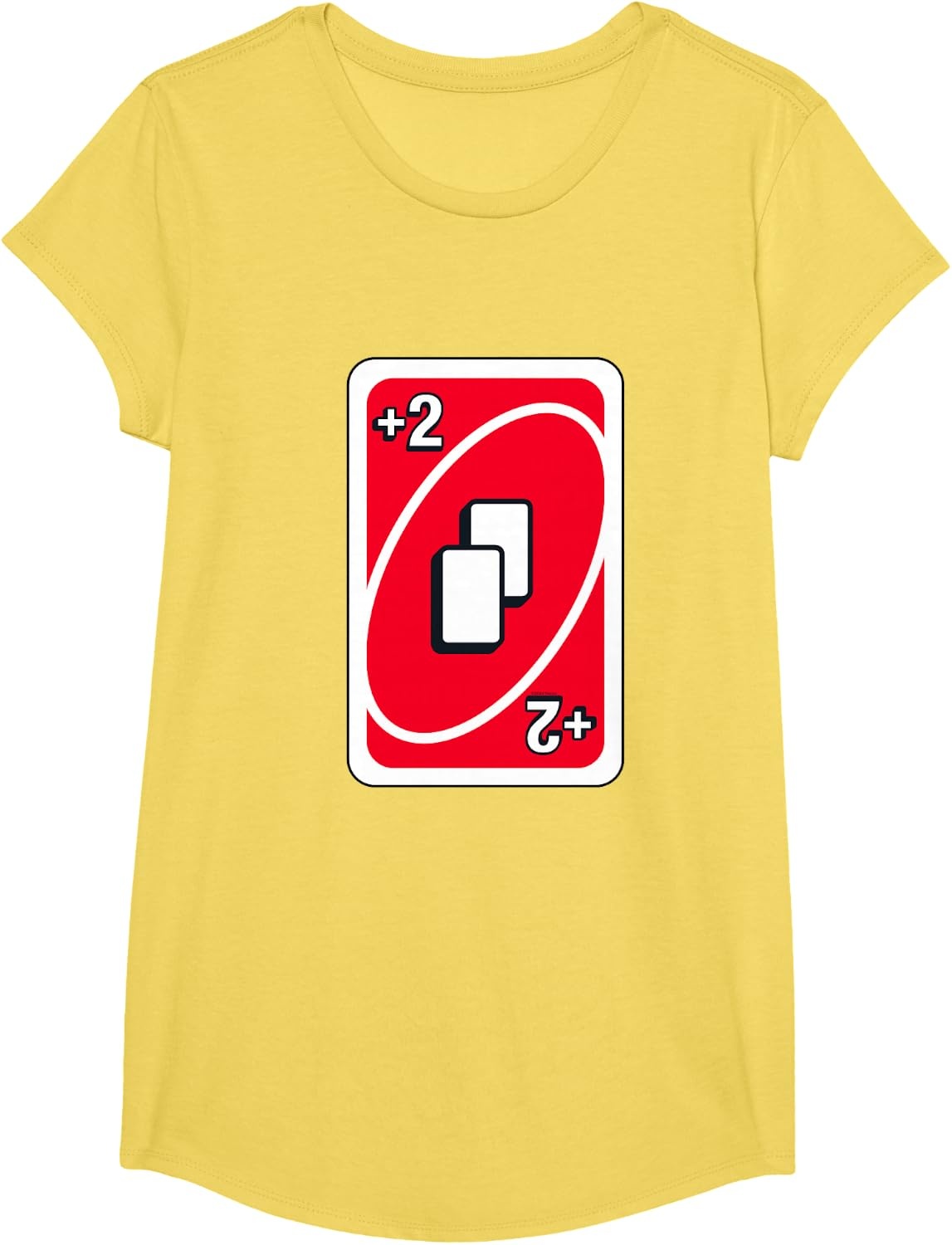 image:imageUNO Red Draw Two Card TShirtLemon Yellow
