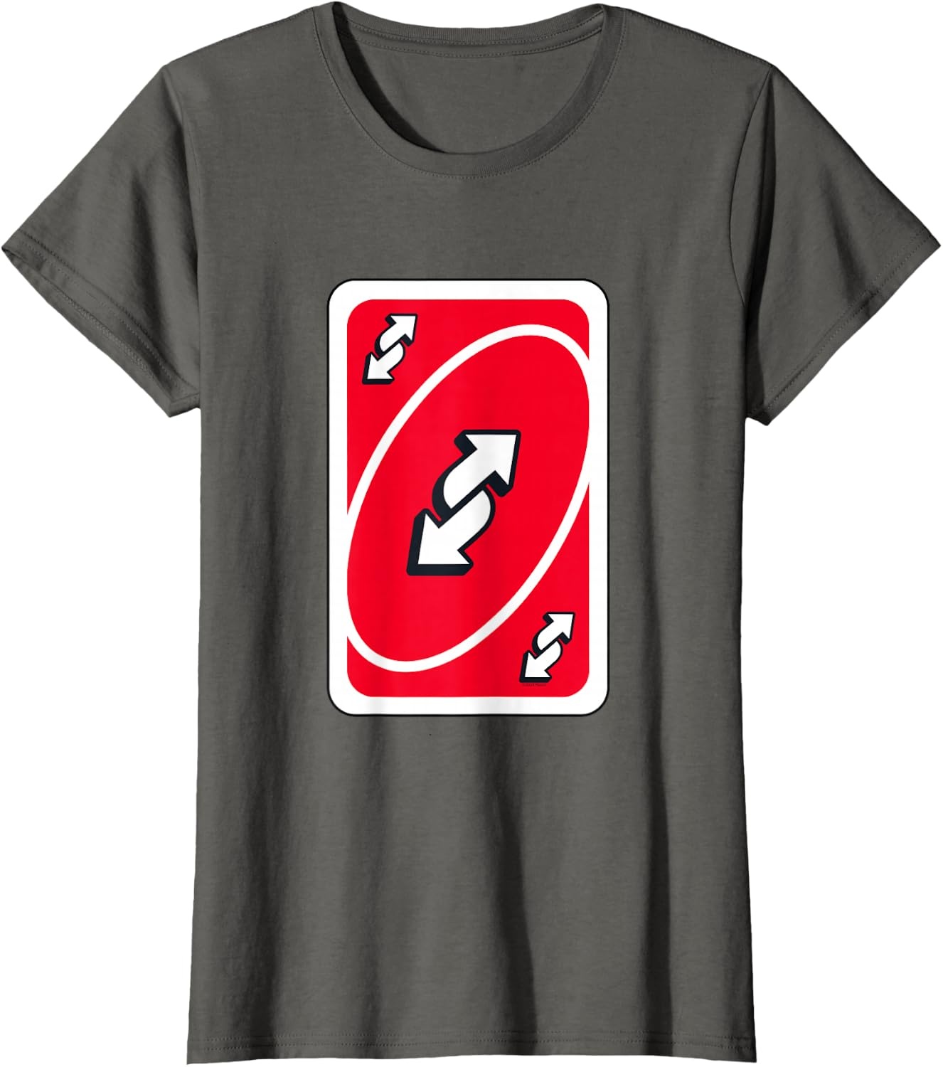 image:imageUNO Red Reverse Card TShirtAsphalt Grey