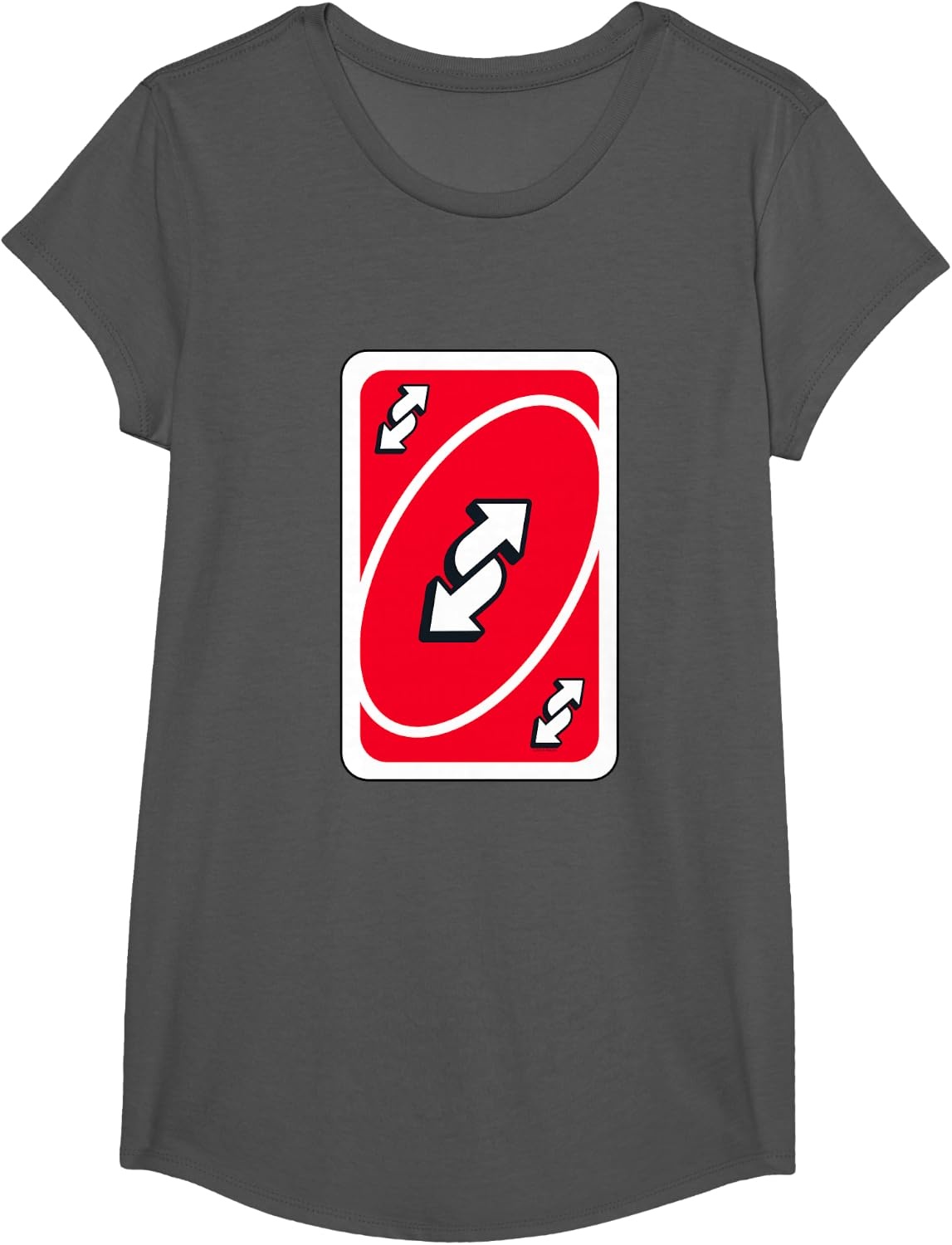 image:imageUNO Red Reverse Card TShirtAsphalt Grey