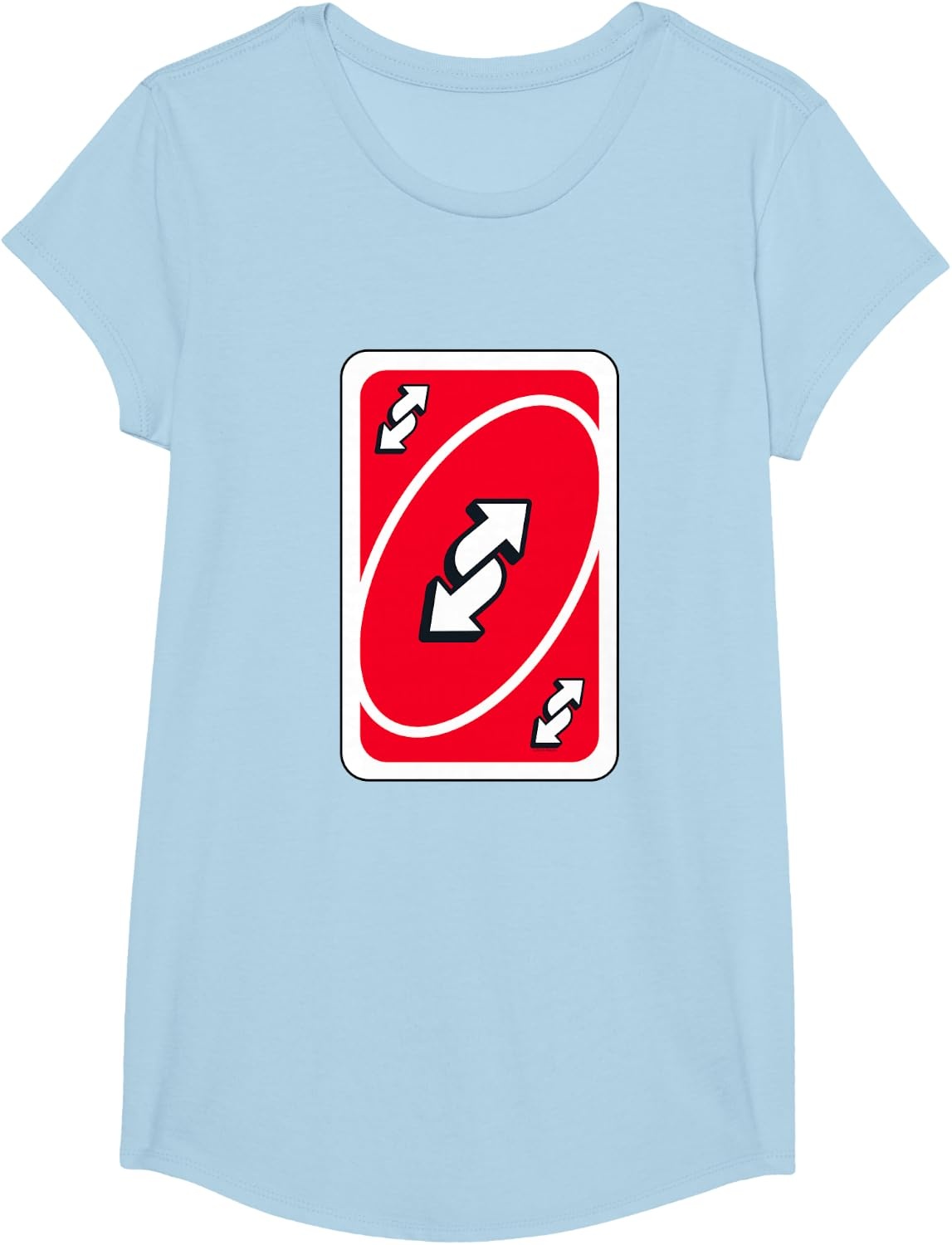 image:imageUNO Red Reverse Card TShirtBaby Blue