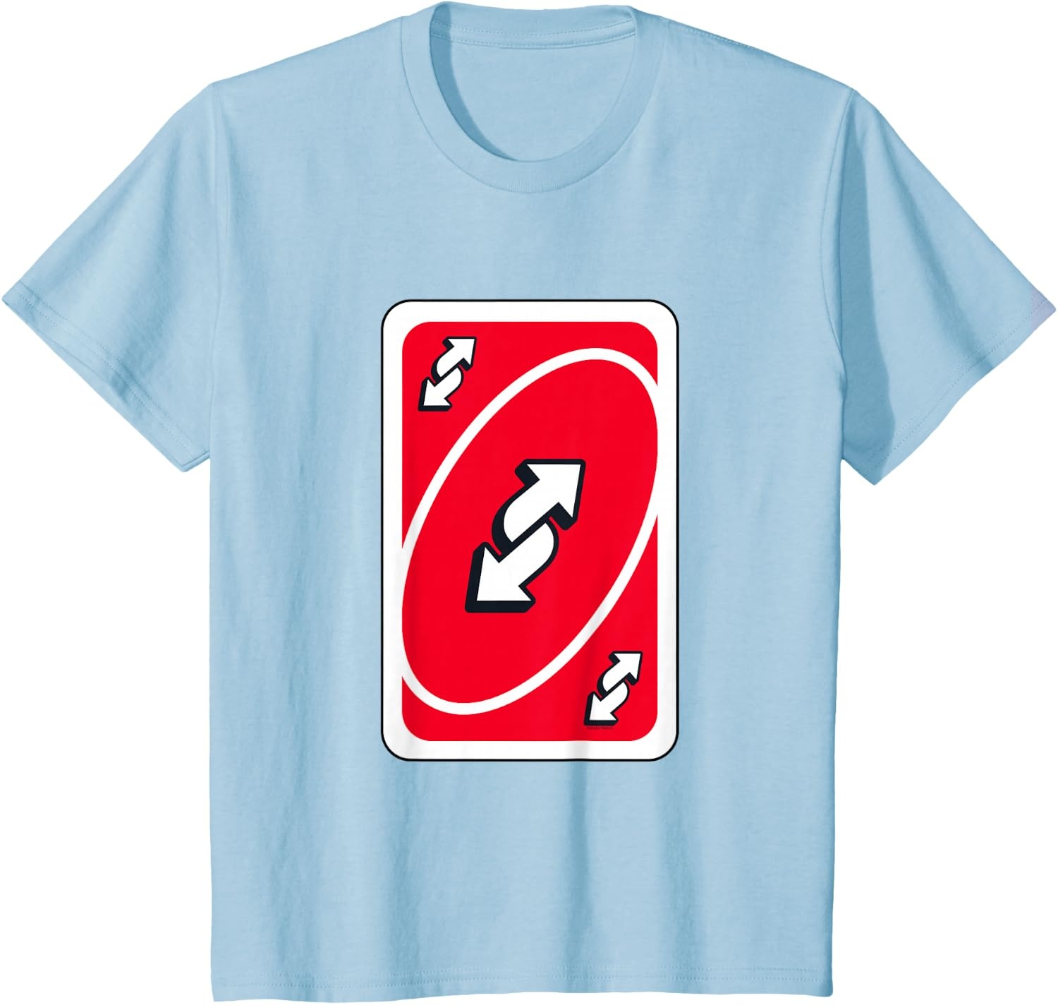 image:imageUNO Red Reverse Card TShirtBaby Blue