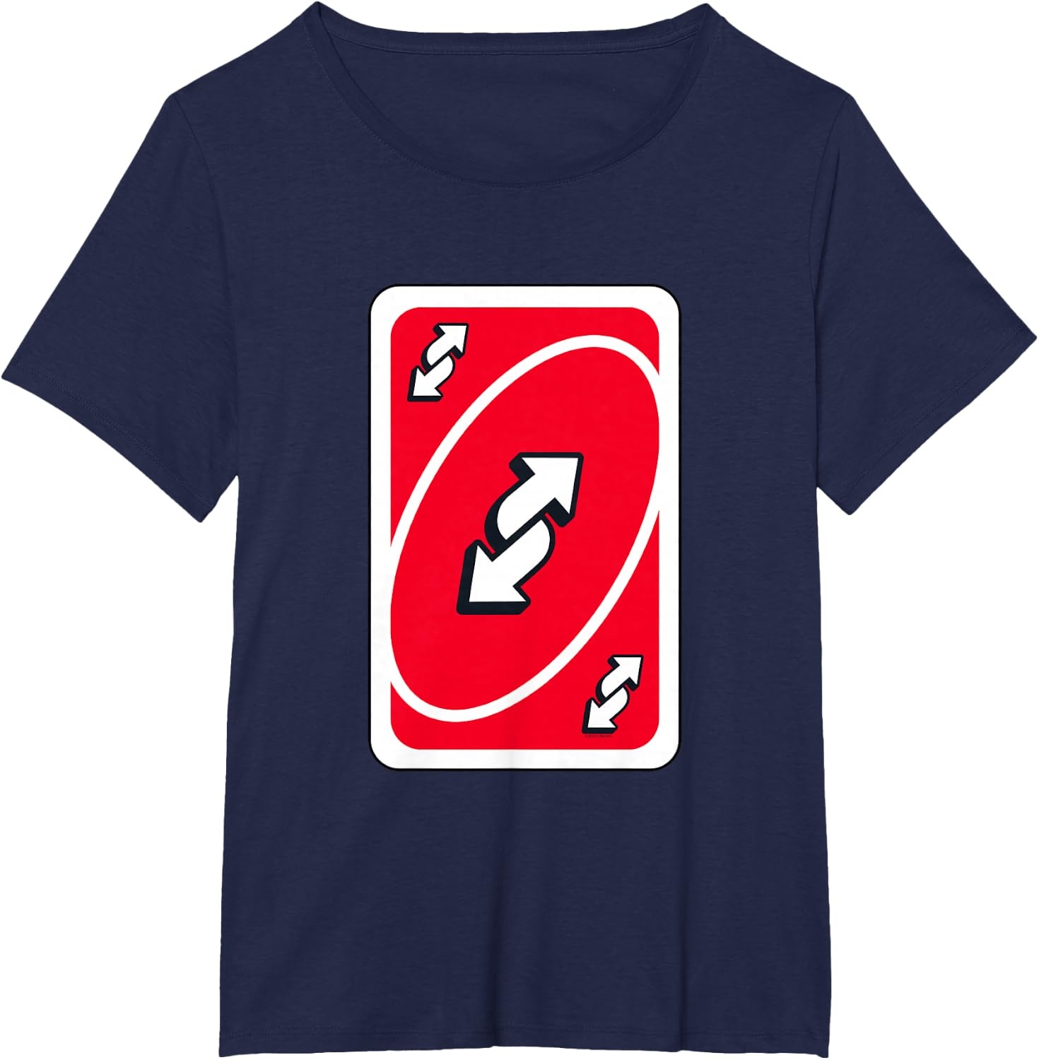 image:imageUNO Red Reverse Card TShirtNavy Blue