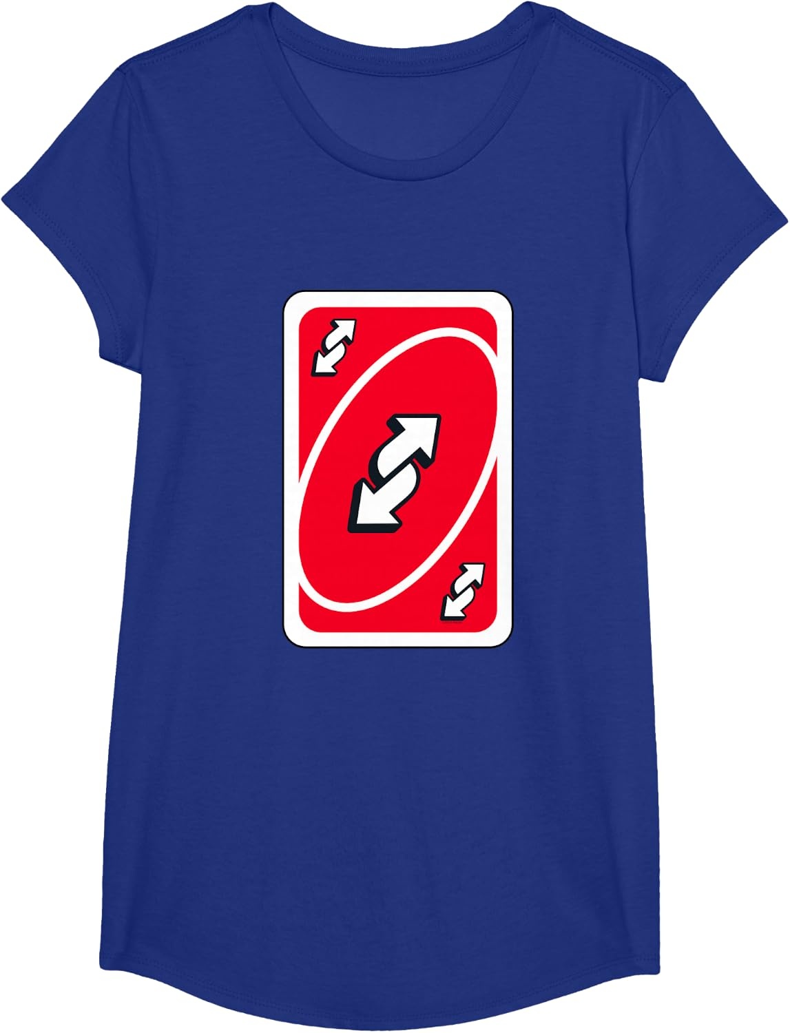 image:imageUNO Red Reverse Card TShirtRoyal Blue