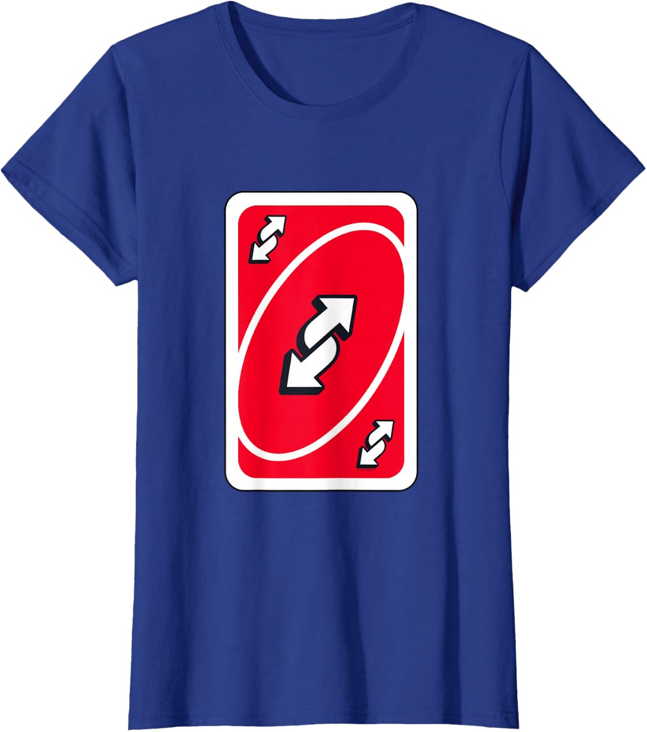 image:imageUNO Red Reverse Card TShirtRoyal Blue