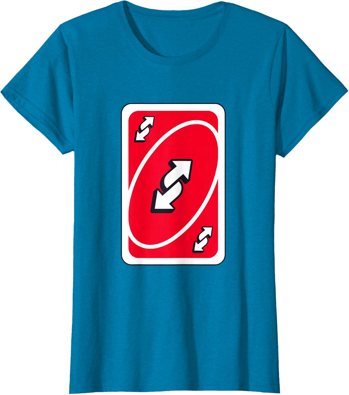 image:imageUNO Red Reverse Card TShirtSapphire Blue