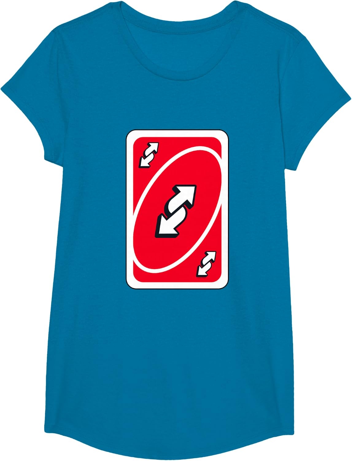 image:imageUNO Red Reverse Card TShirtSapphire Blue