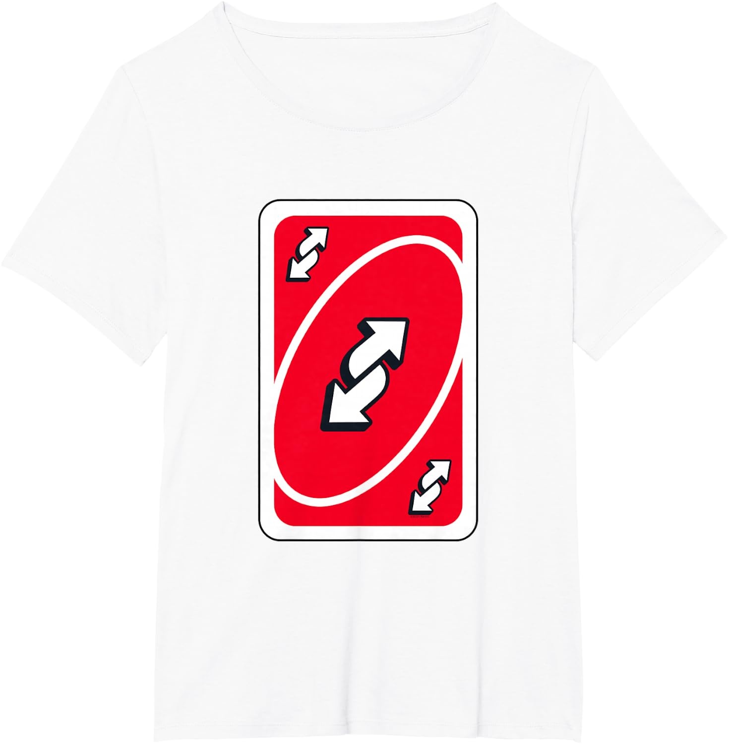 image:imageUNO Red Reverse Card TShirtWhite