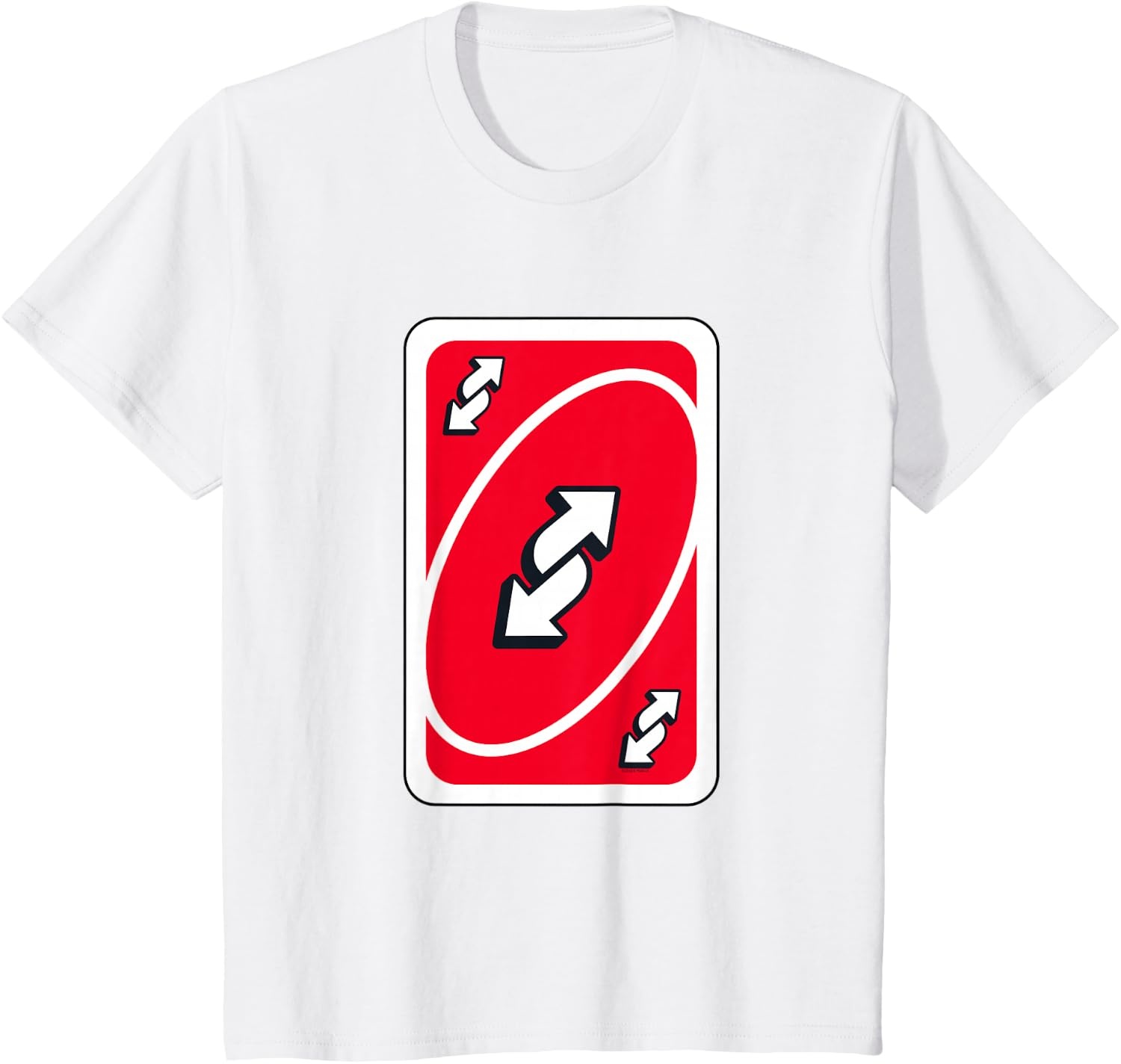 image:imageUNO Red Reverse Card TShirtWhite
