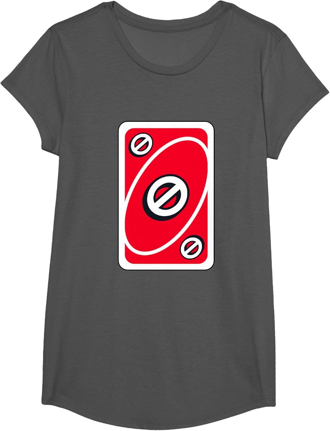 image:imageUNO Red Skip Card TShirtAsphalt Grey