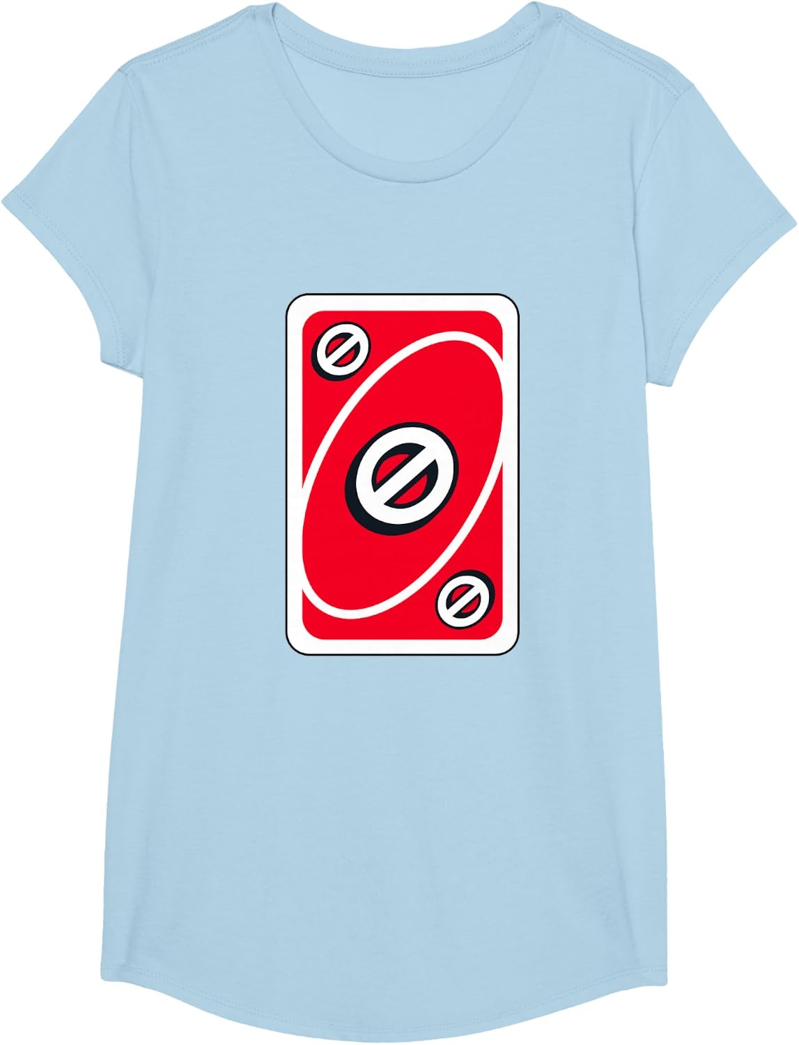image:imageUNO Red Skip Card TShirtBaby Blue