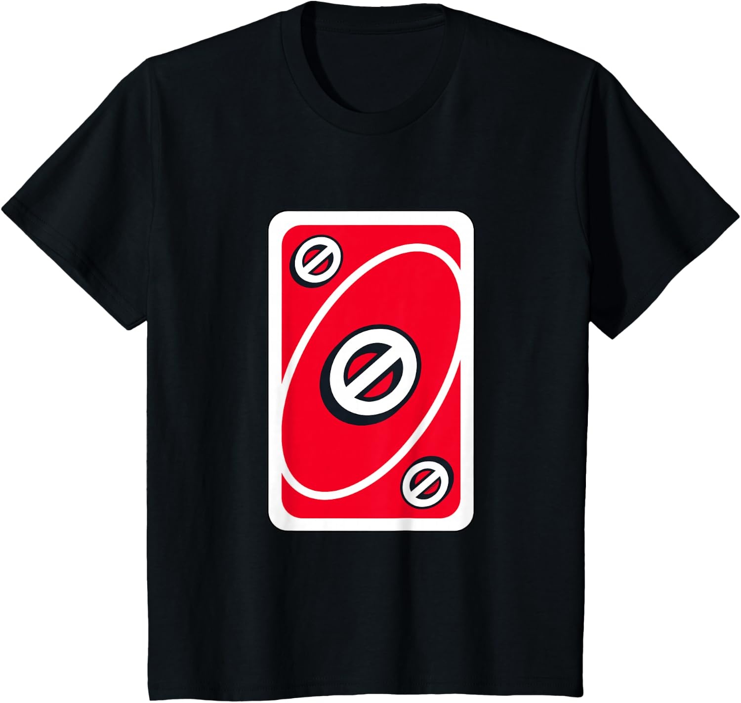 image:imageUNO Red Skip Card TShirtBlack