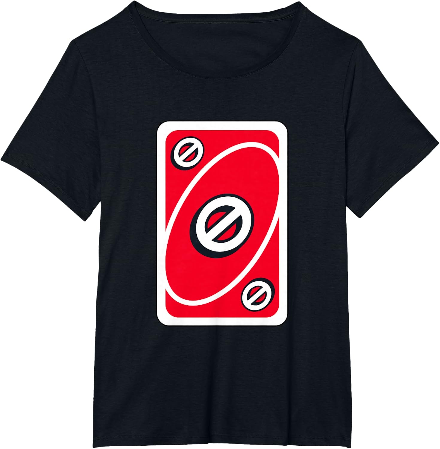 image:imageUNO Red Skip Card TShirtBlack