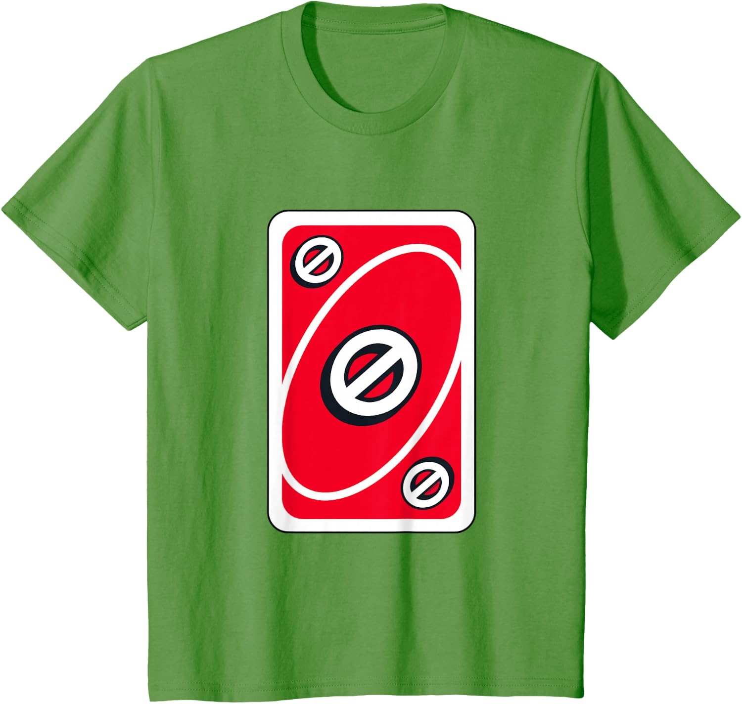 image:imageUNO Red Skip Card TShirtGrass Green