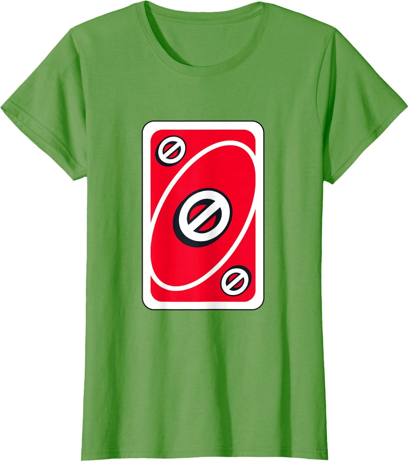 image:imageUNO Red Skip Card TShirtGrass Green
