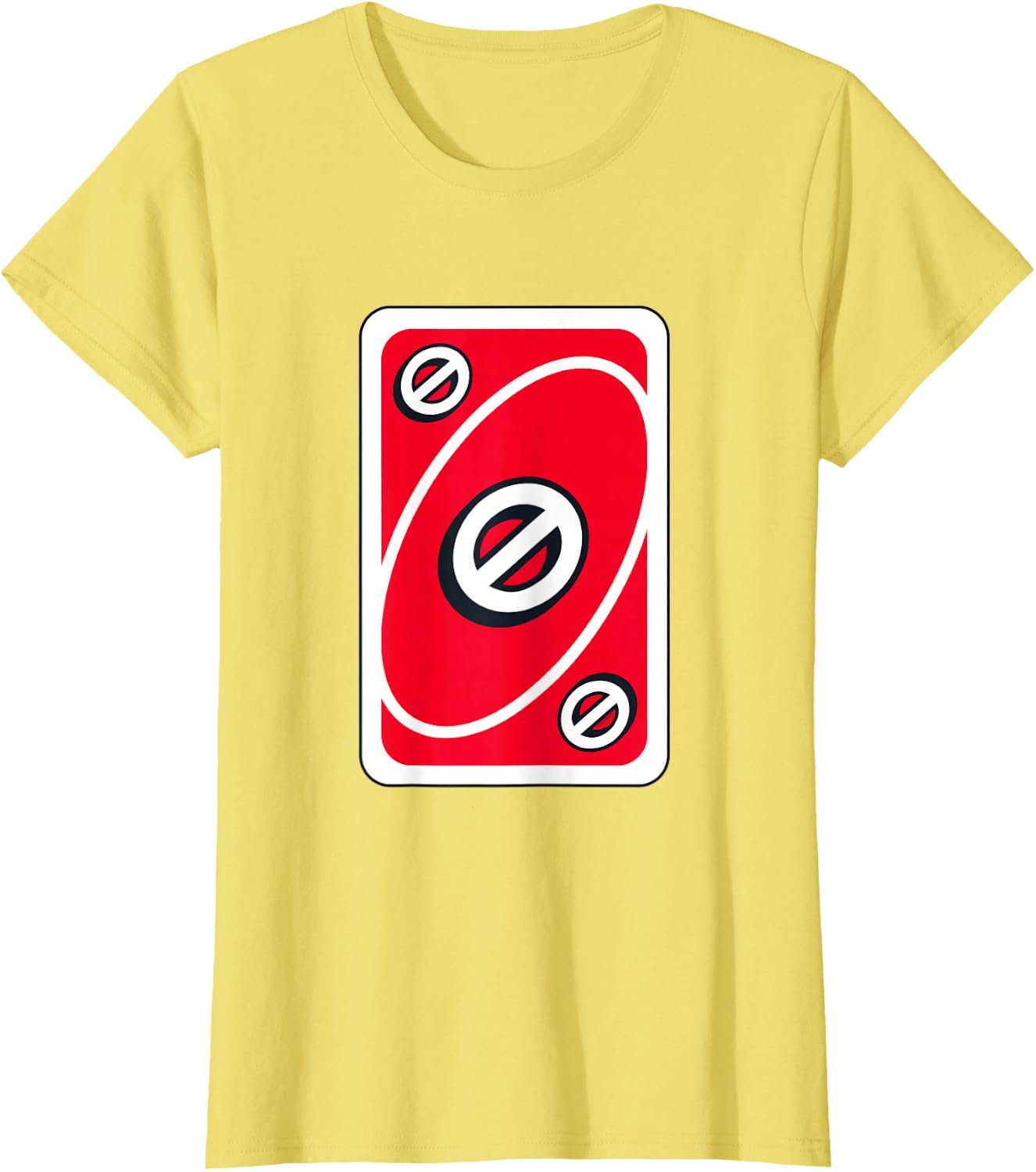 image:imageUNO Red Skip Card TShirtLemon Yellow