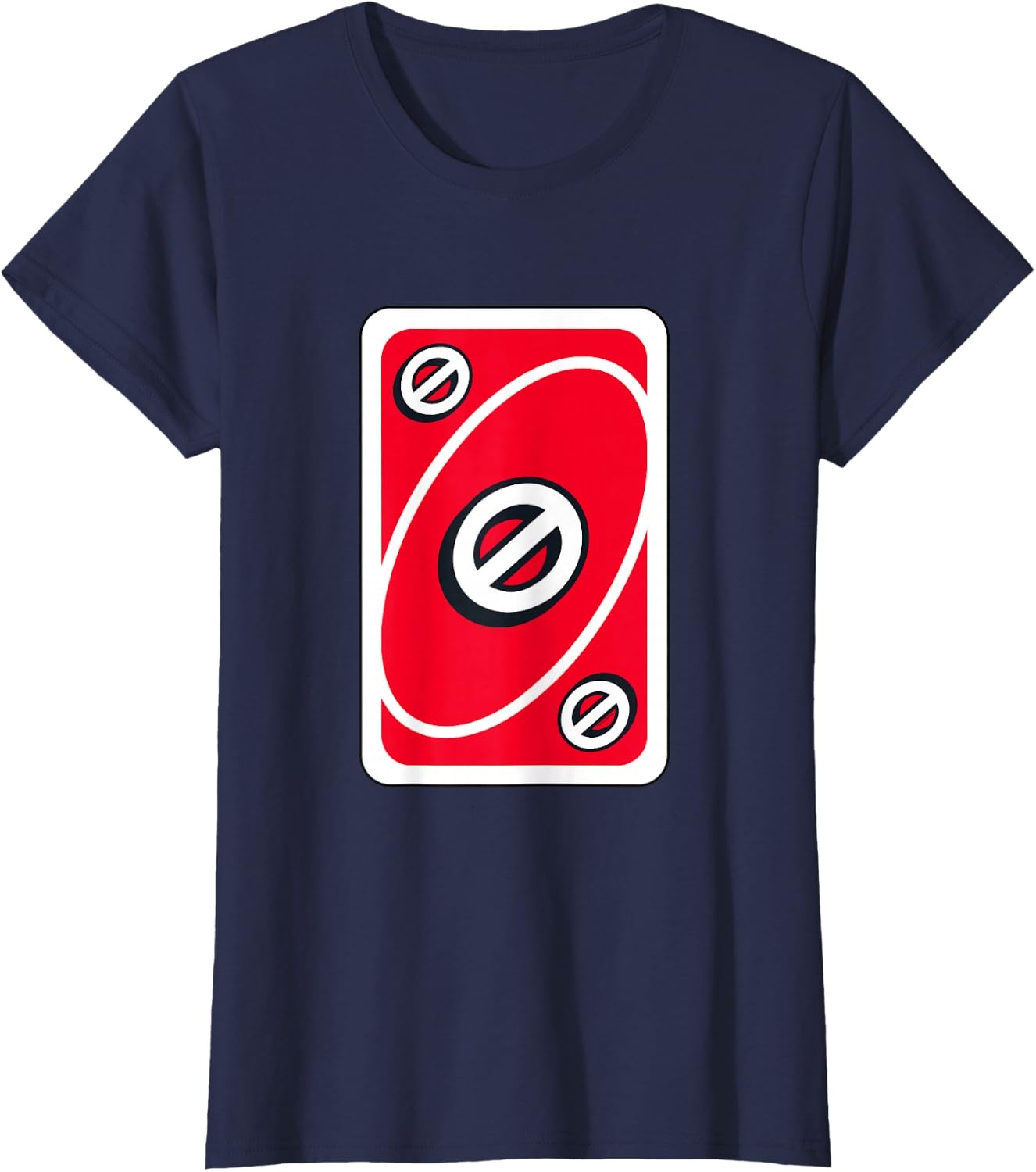 image:imageUNO Red Skip Card TShirtNavy Blue