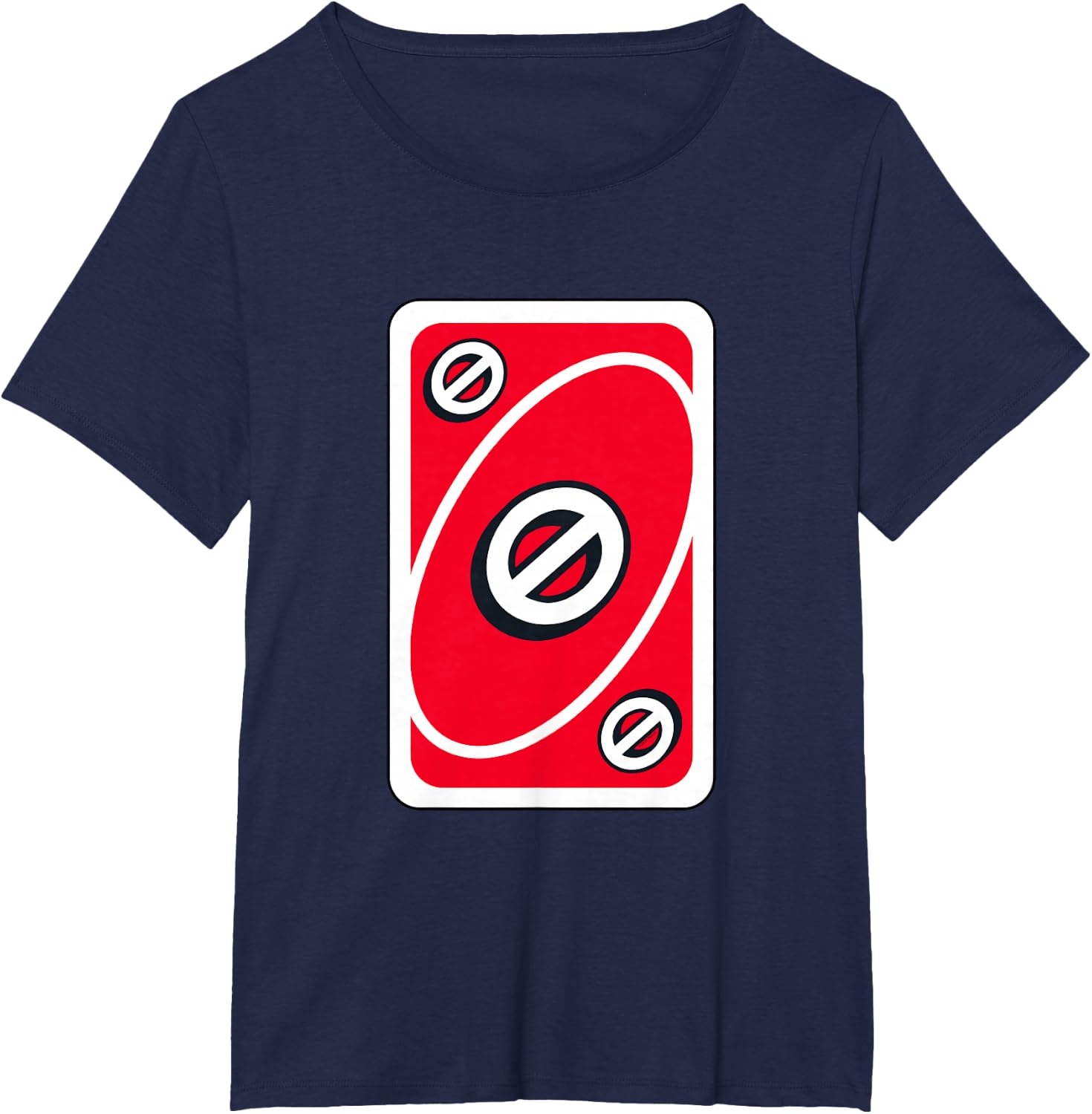 image:imageUNO Red Skip Card TShirtNavy Blue