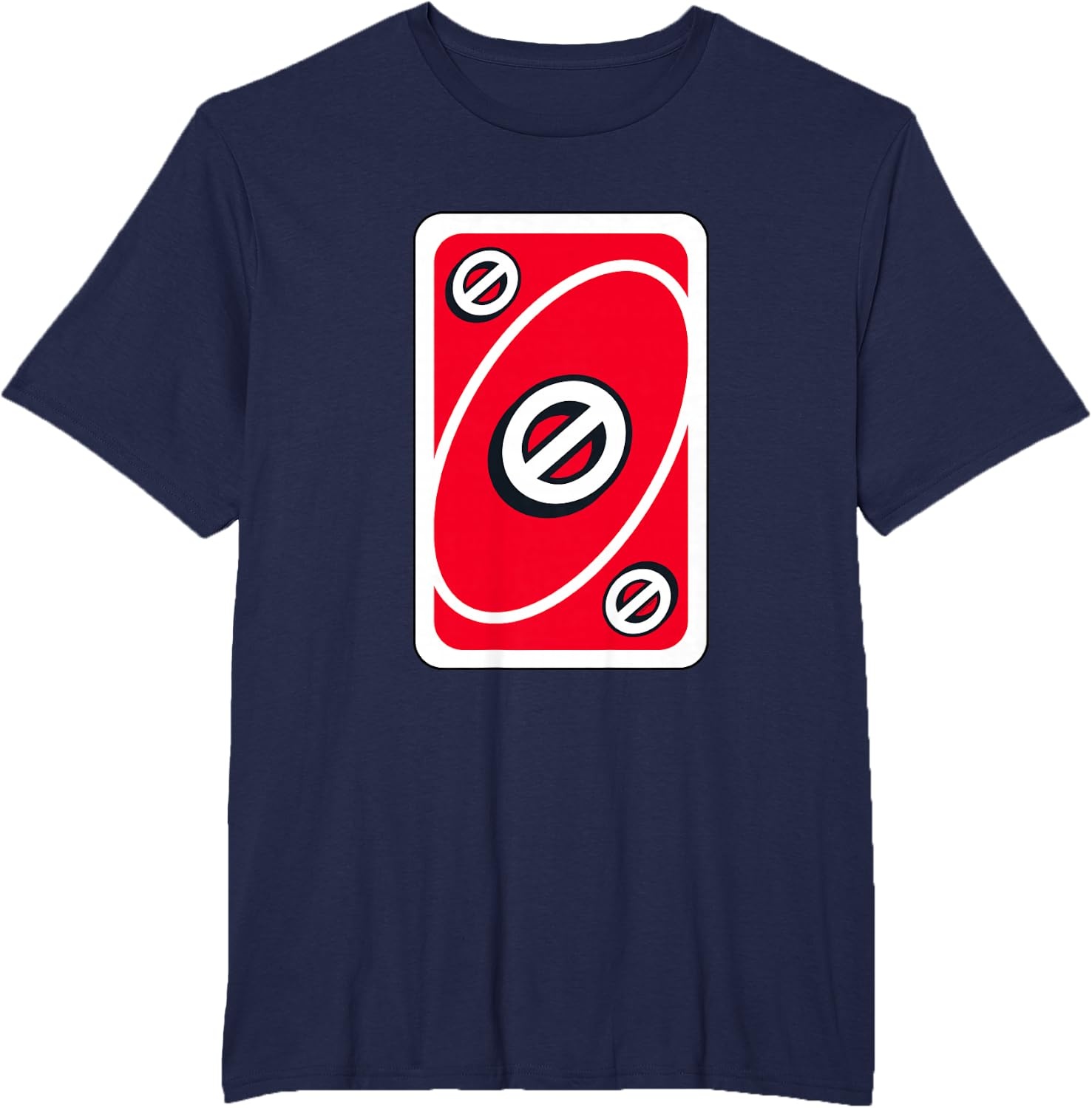 image:imageUNO Red Skip Card TShirtNavy Blue