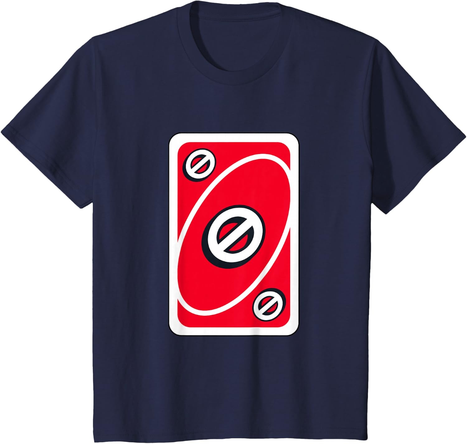 image:imageUNO Red Skip Card TShirtNavy Blue