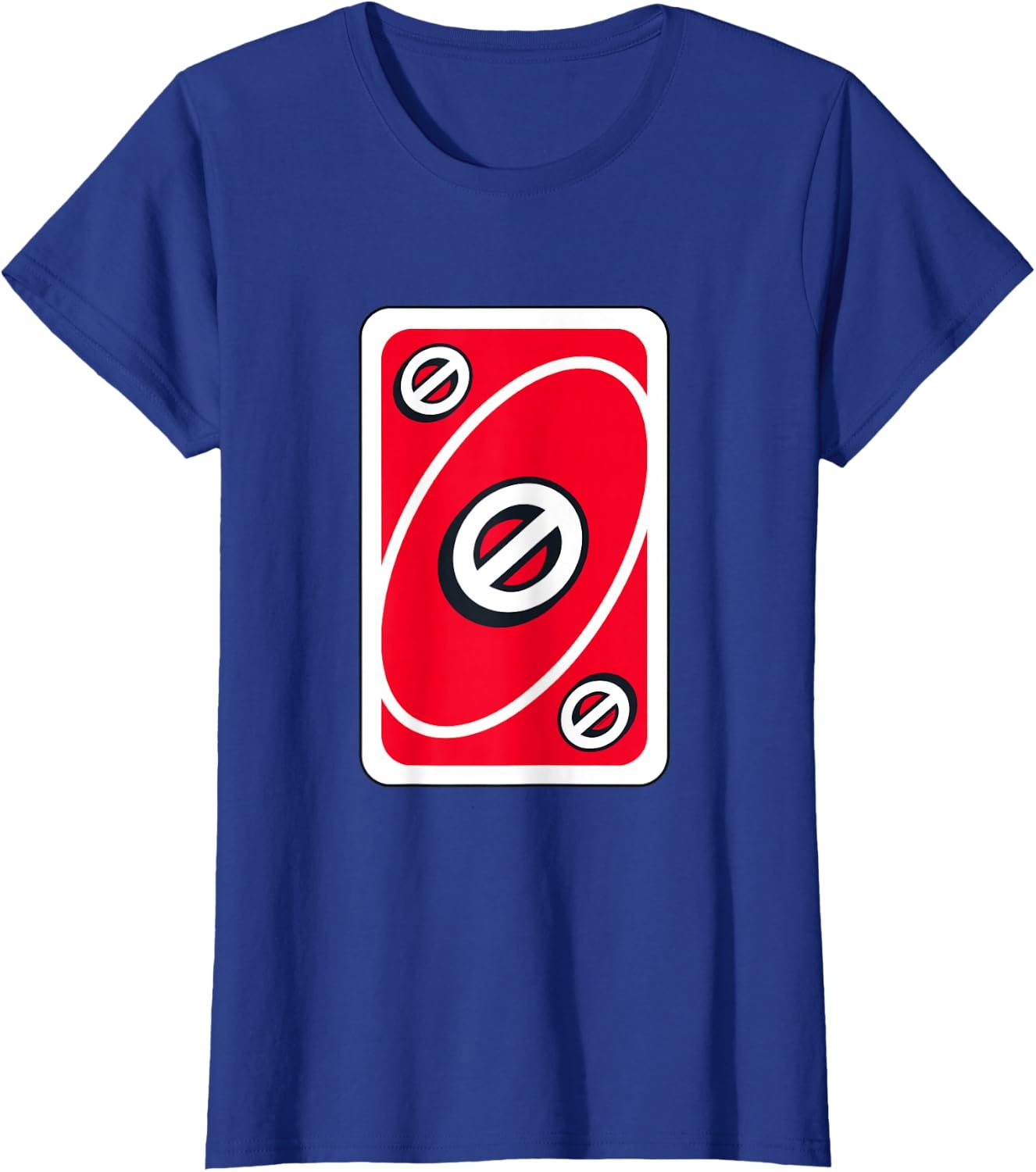 image:imageUNO Red Skip Card TShirtRoyal Blue