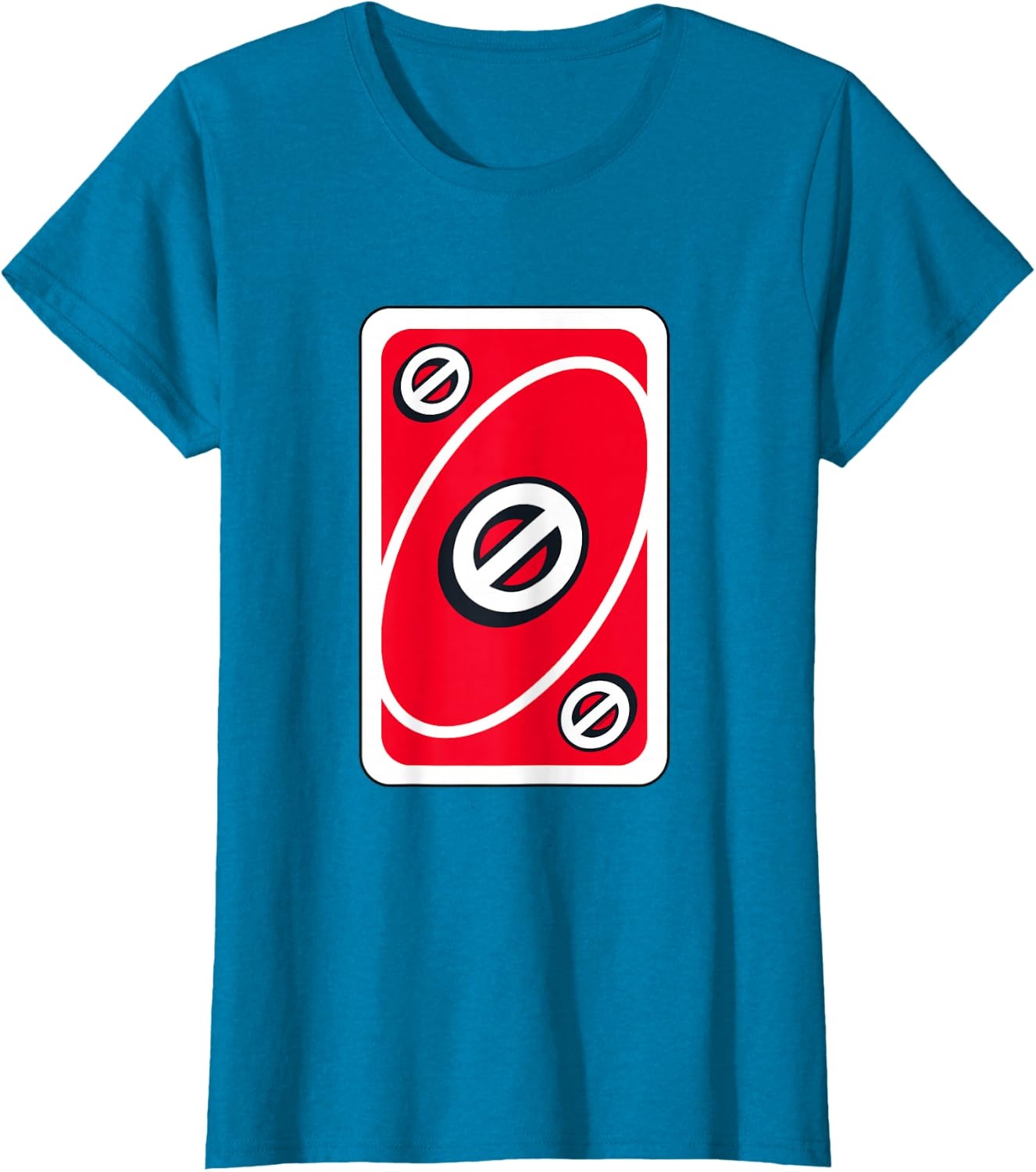 image:imageUNO Red Skip Card TShirtSapphire Blue