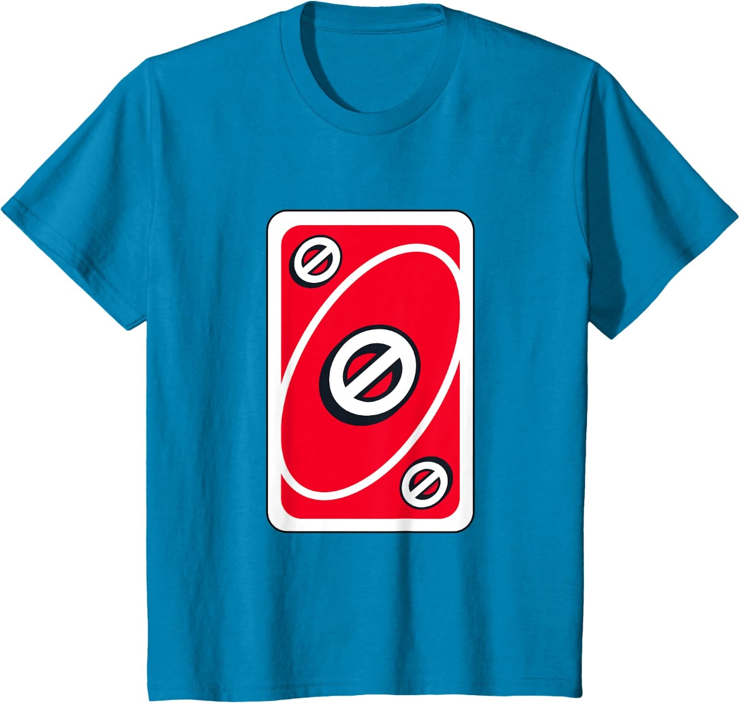 image:imageUNO Red Skip Card TShirtSapphire Blue