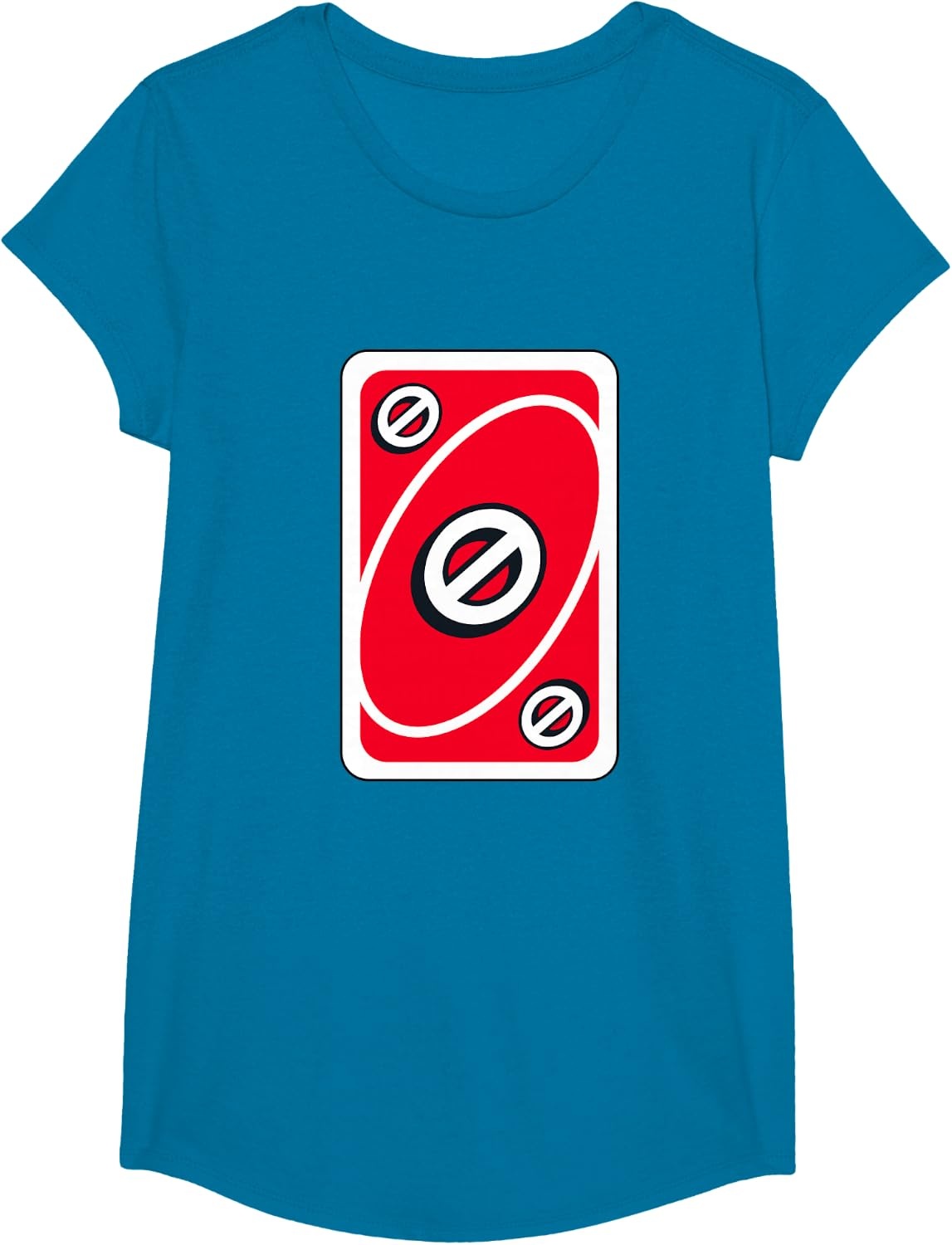 image:imageUNO Red Skip Card TShirtSapphire Blue