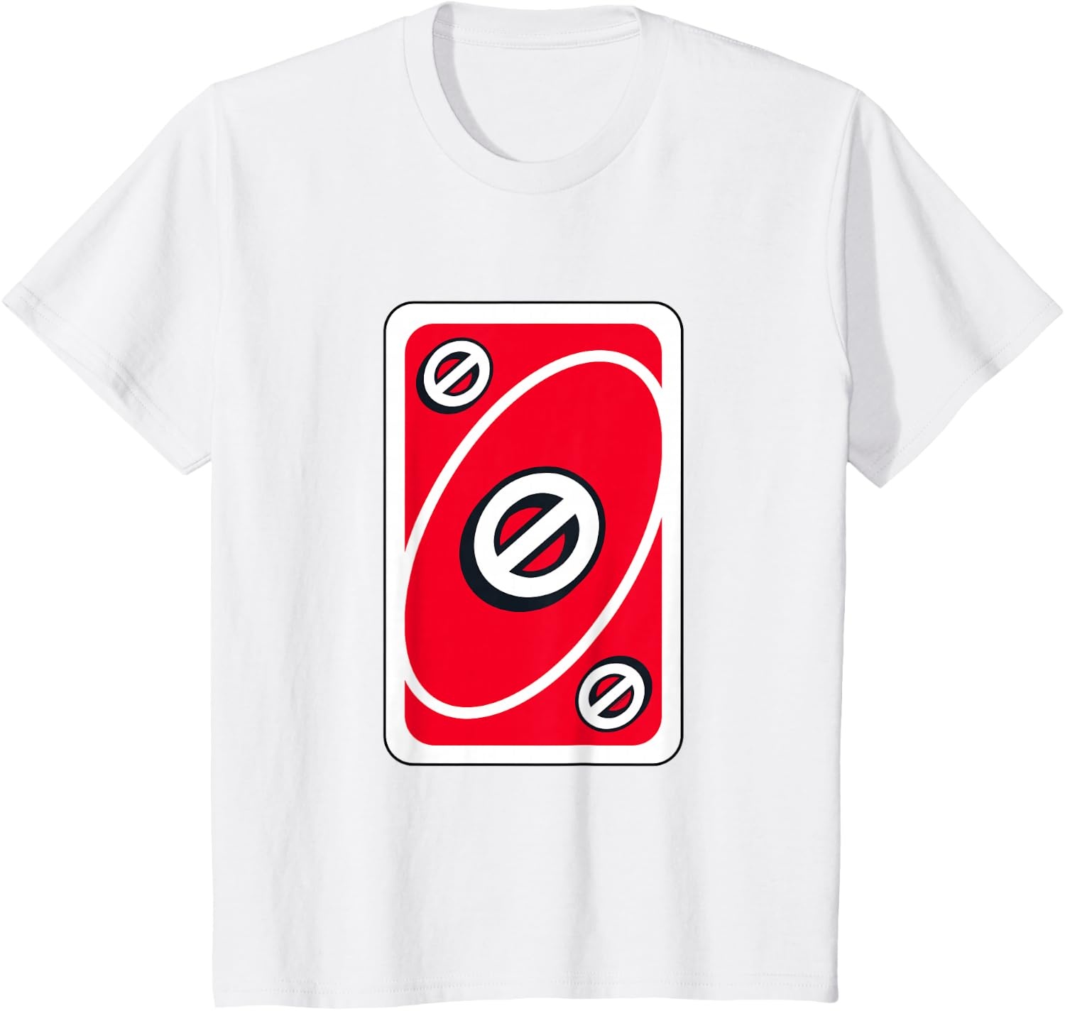 image:imageUNO Red Skip Card TShirtWhite