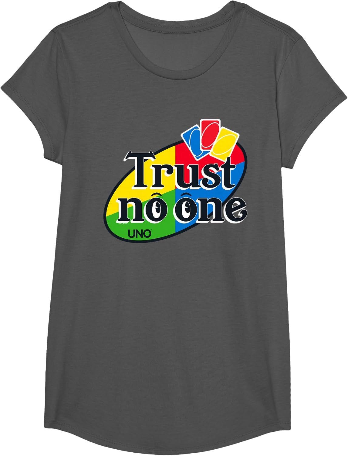 image:imageUNO Trust No One TShirtAsphalt Grey