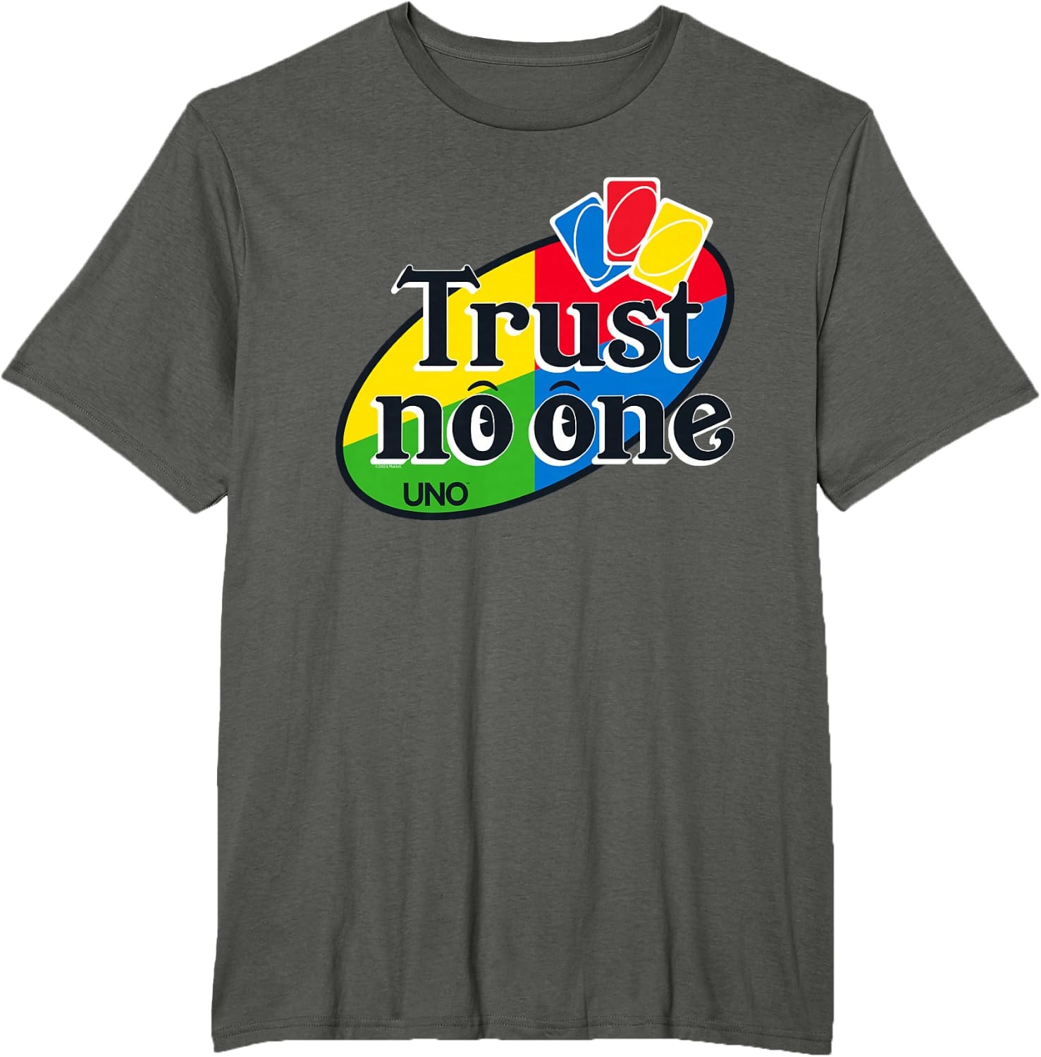 image:imageUNO Trust No One TShirtAsphalt Grey