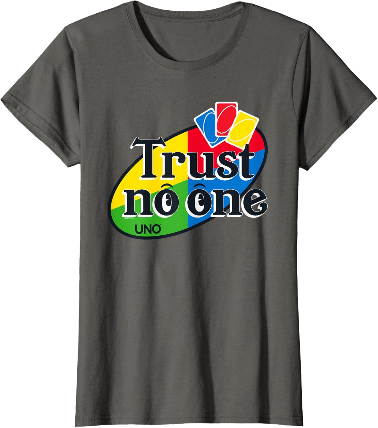 image:imageUNO Trust No One TShirtAsphalt Grey
