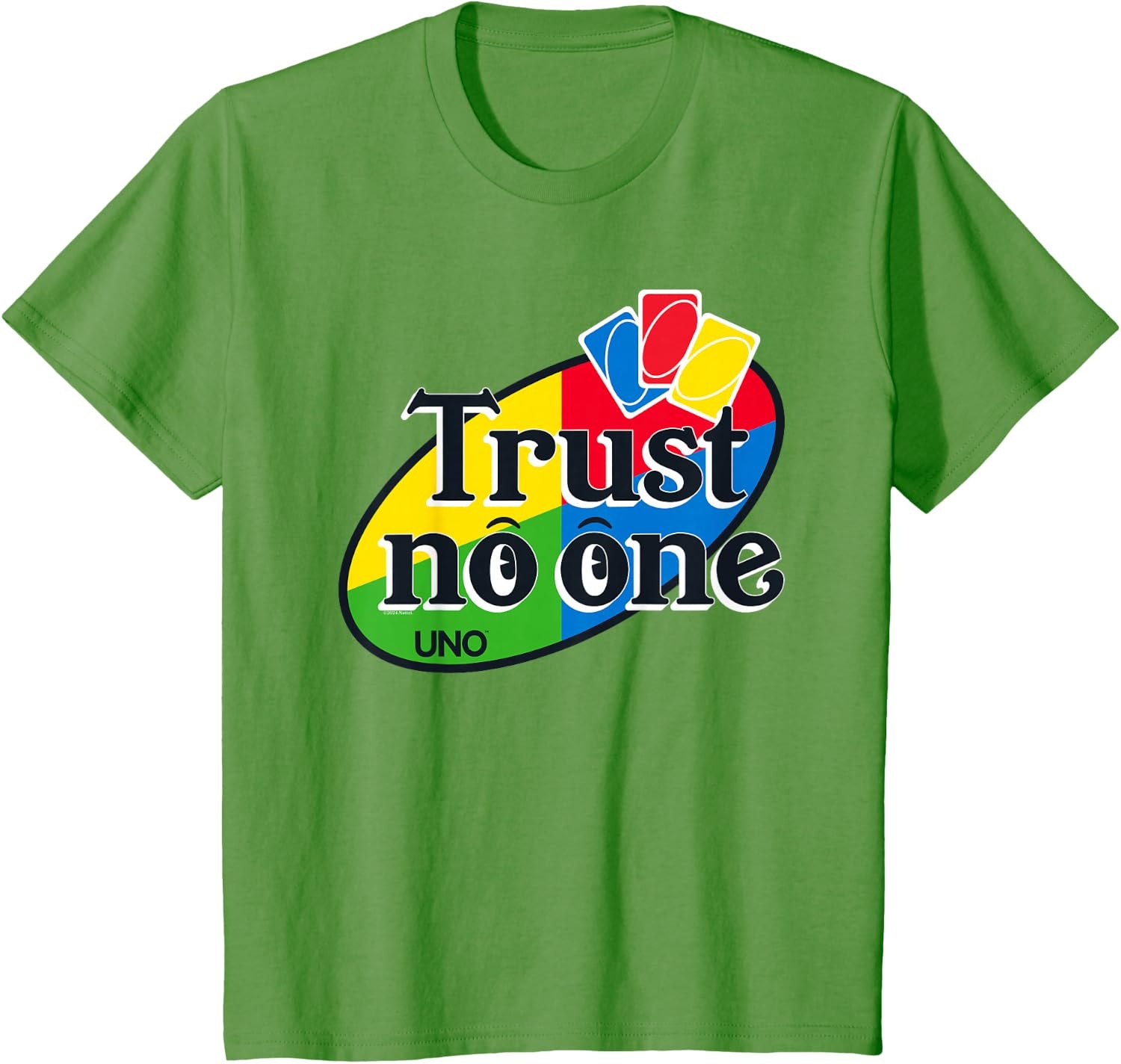 image:imageUNO Trust No One TShirtGrass Green
