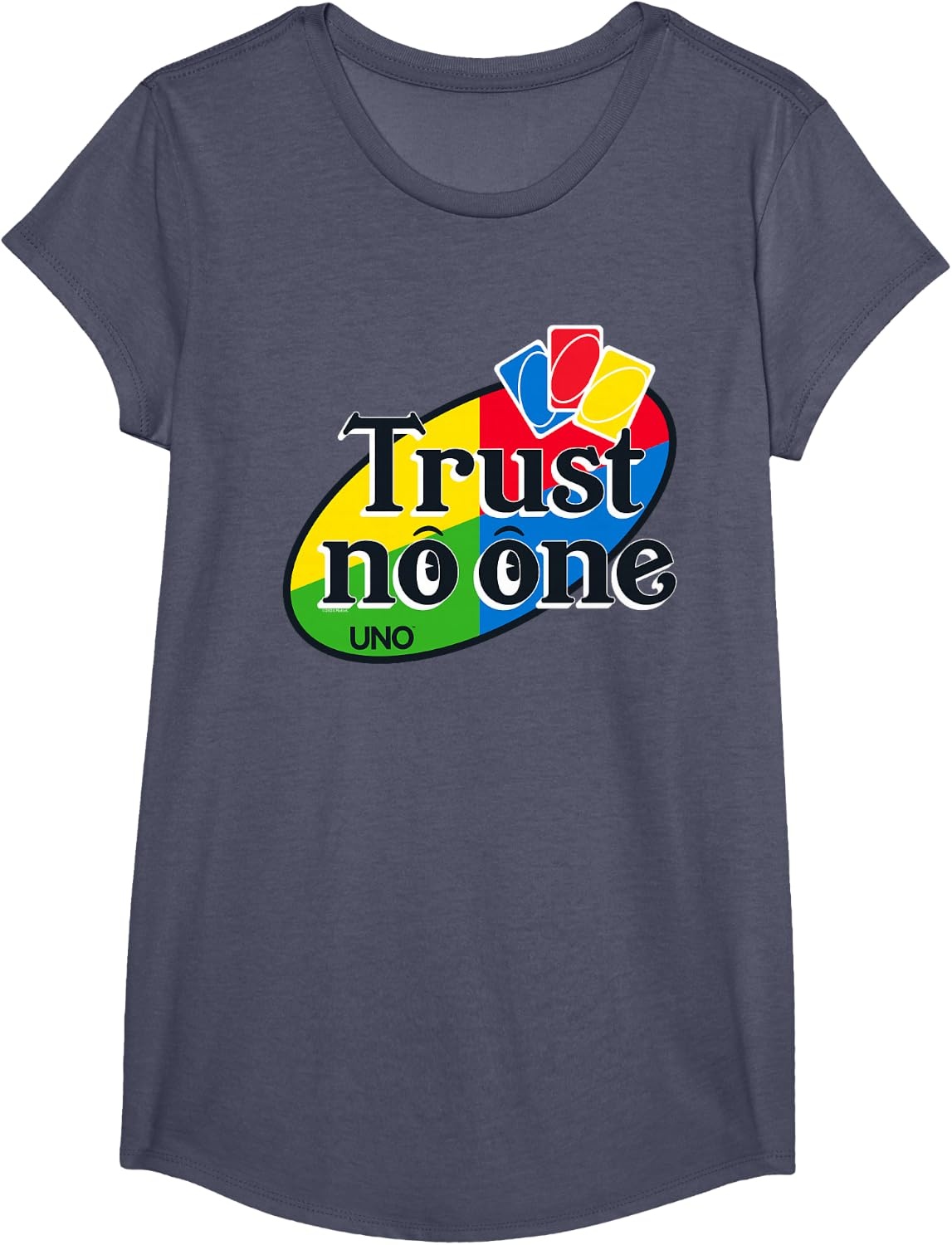 image:imageUNO Trust No One TShirtHeather Blue