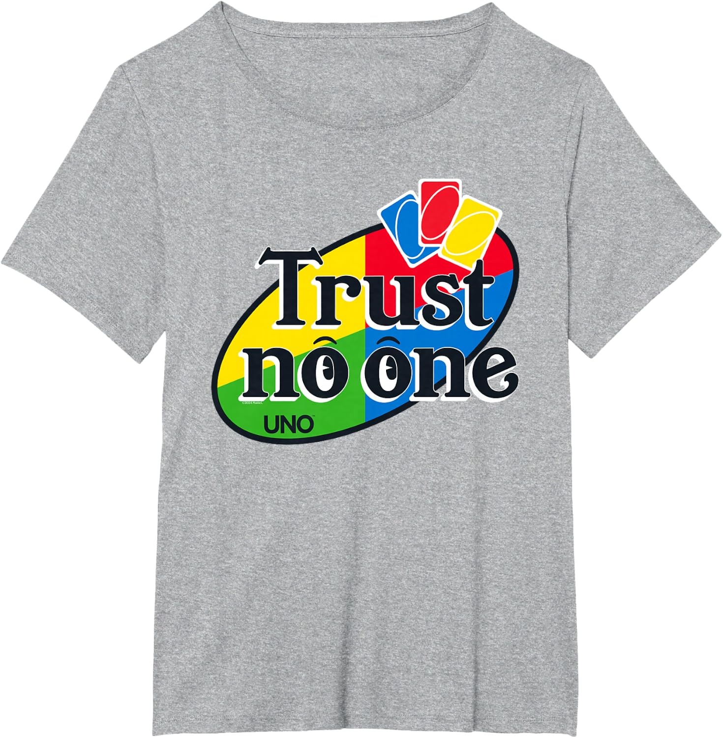 image:imageUNO Trust No One TShirtHeather Grey