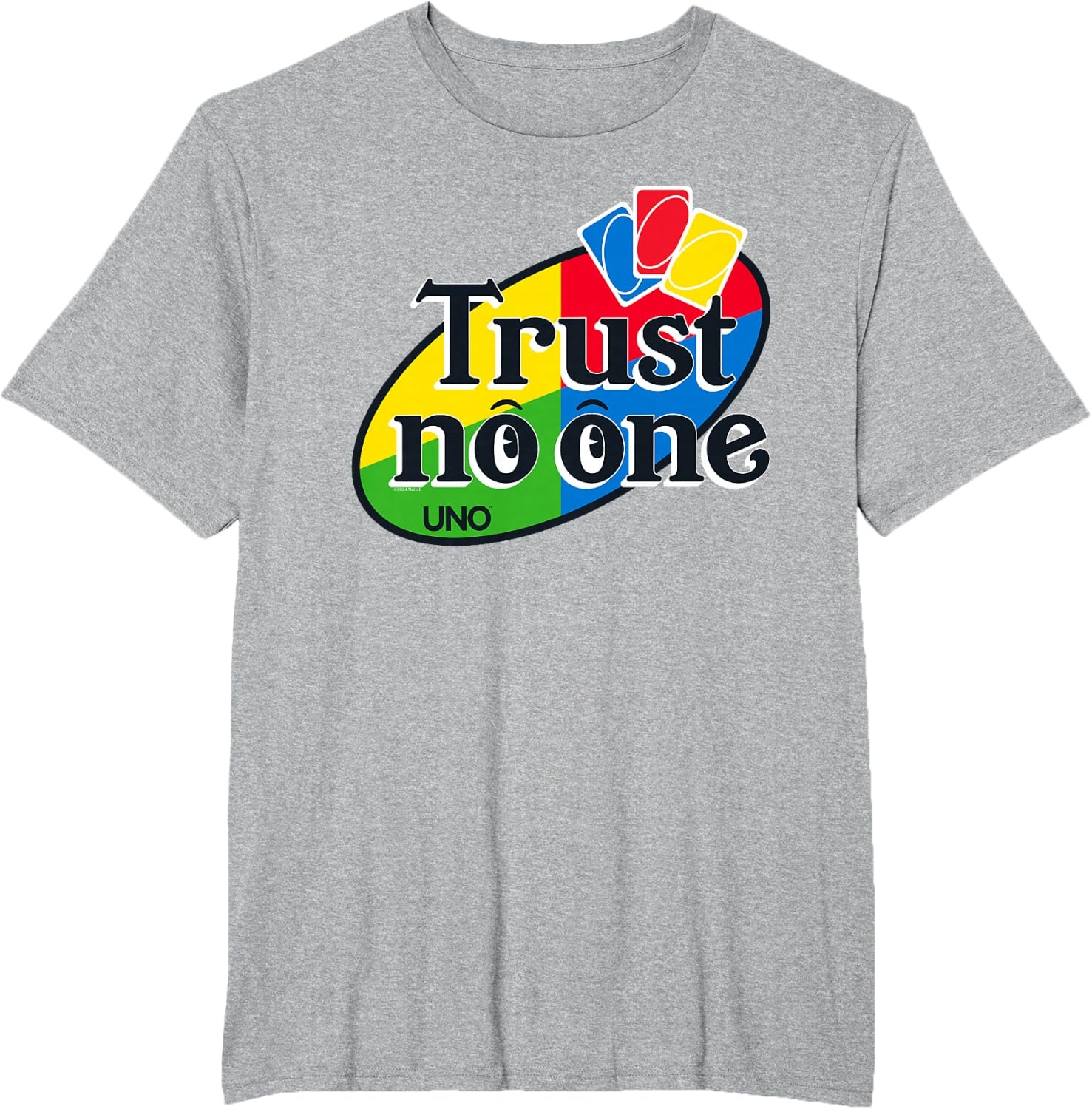 image:imageUNO Trust No One TShirtHeather Grey