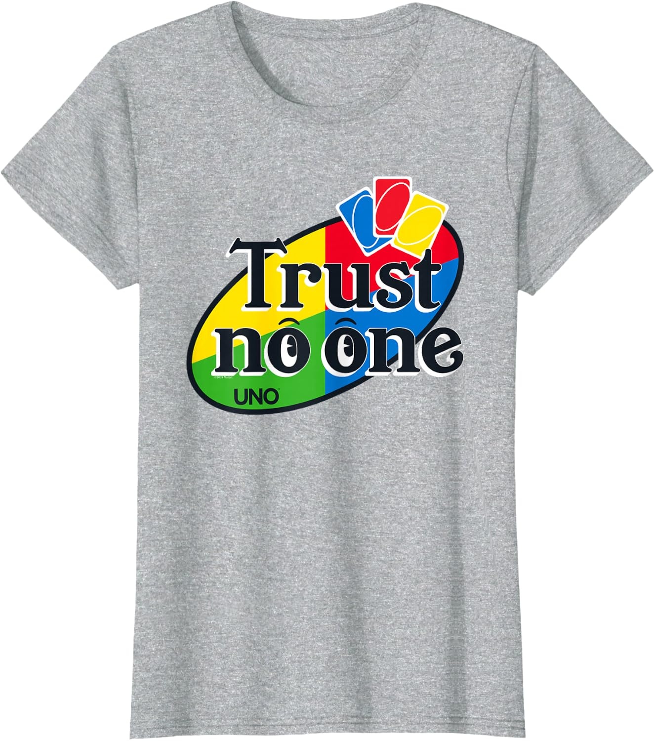 image:imageUNO Trust No One TShirtHeather Grey